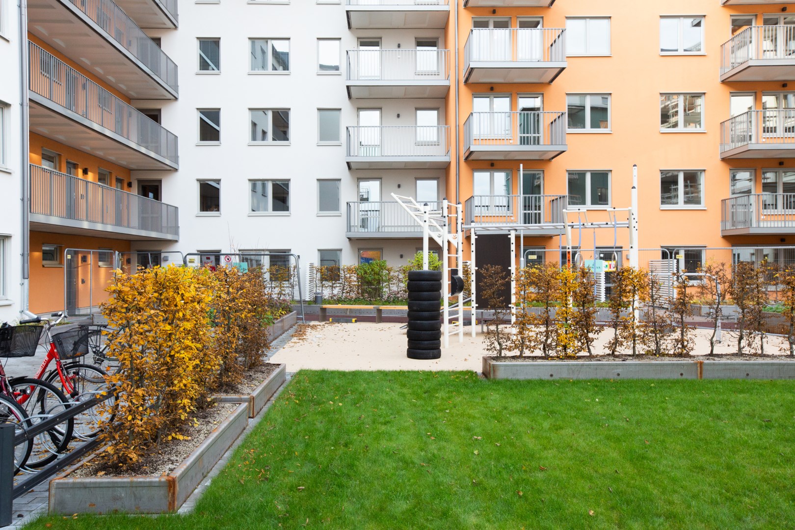 Bostadsbild från Orgelgatan 16, Kommande i Kapellgärdet, Uppsala