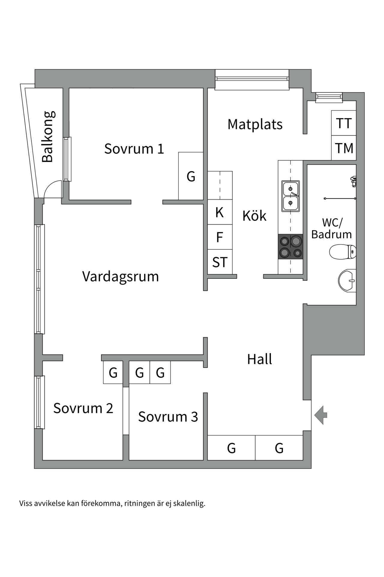 Bostadsbild från Gamla Värmdövägen 12, 9tr, Kommande i Finntorp, Nacka
