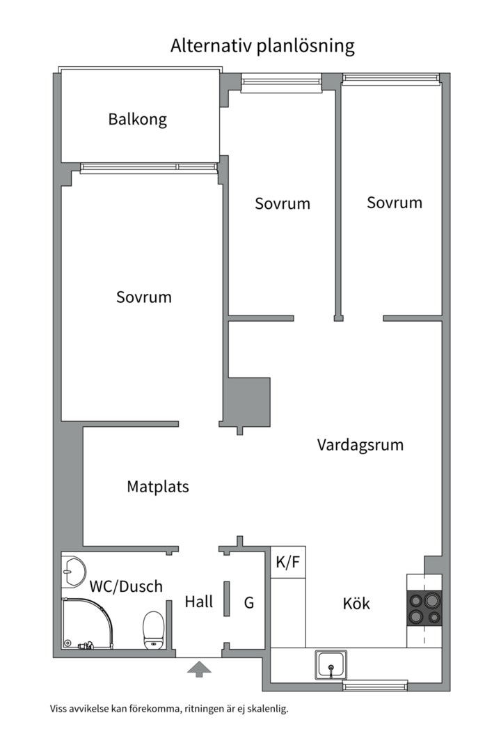 Bostadsbild från Storvretsvägen 42, 3tr, Till salu i Segeltorp, Huddinge