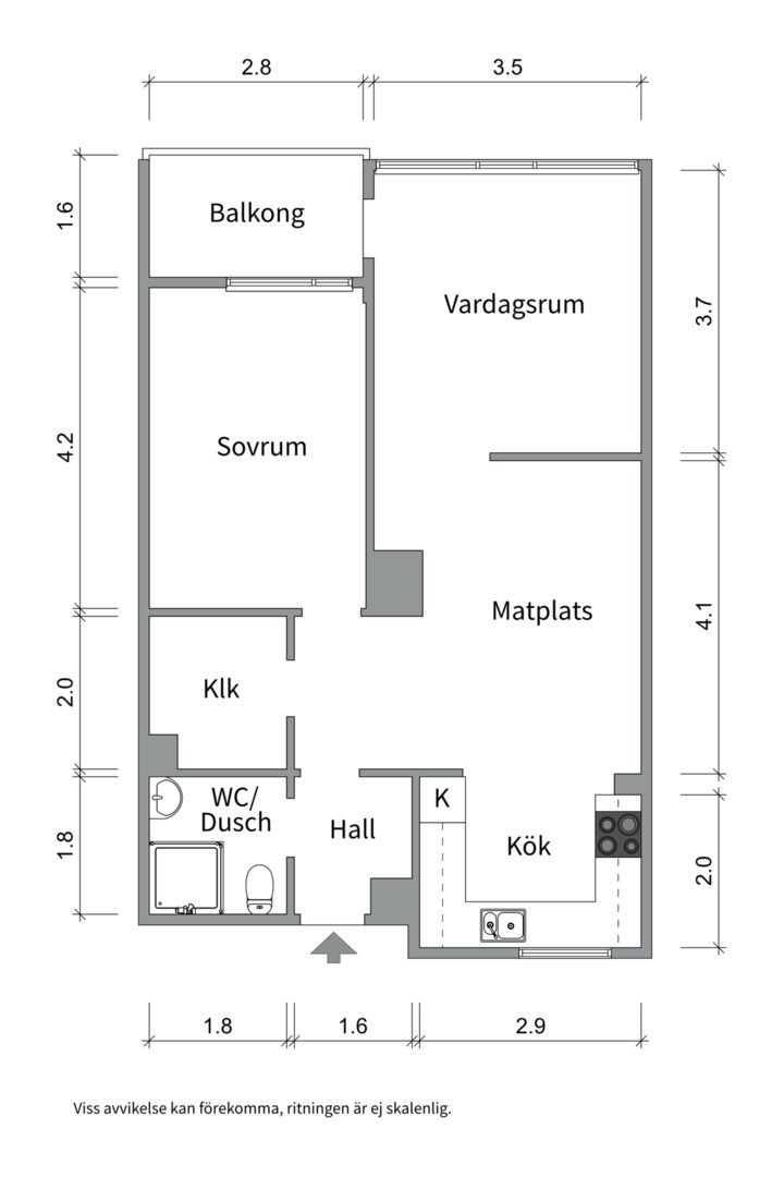 Bostadsbild från Storvretsvägen 42, 3tr, Till salu i Segeltorp, Huddinge