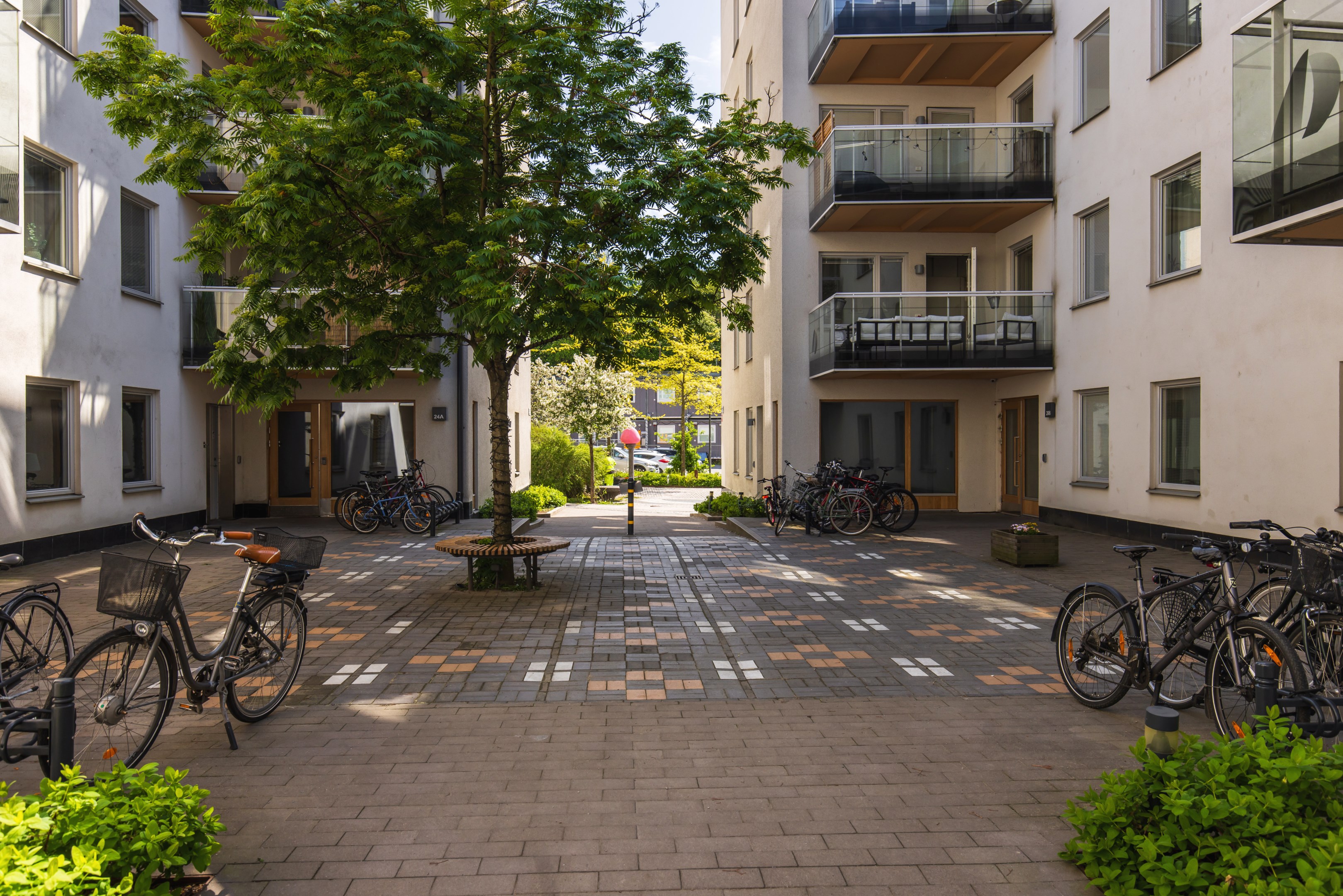 Bostadsbild från Henriksdalsallén 26B, Kommande i Hammarby Sjöstad, Stockholm