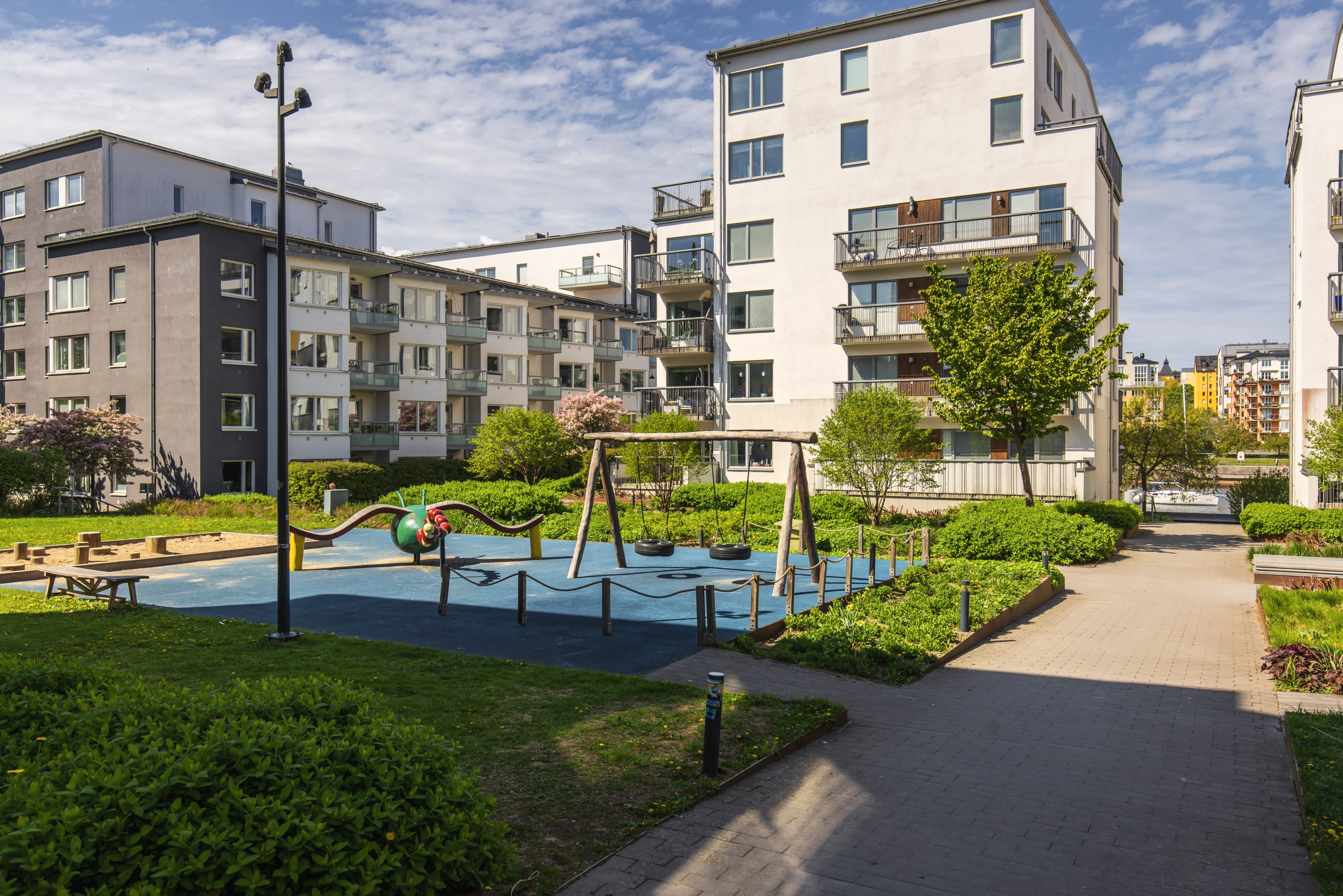 Bostadsbild från Henriksdalsallén 26B, Kommande i Hammarby Sjöstad, Stockholm