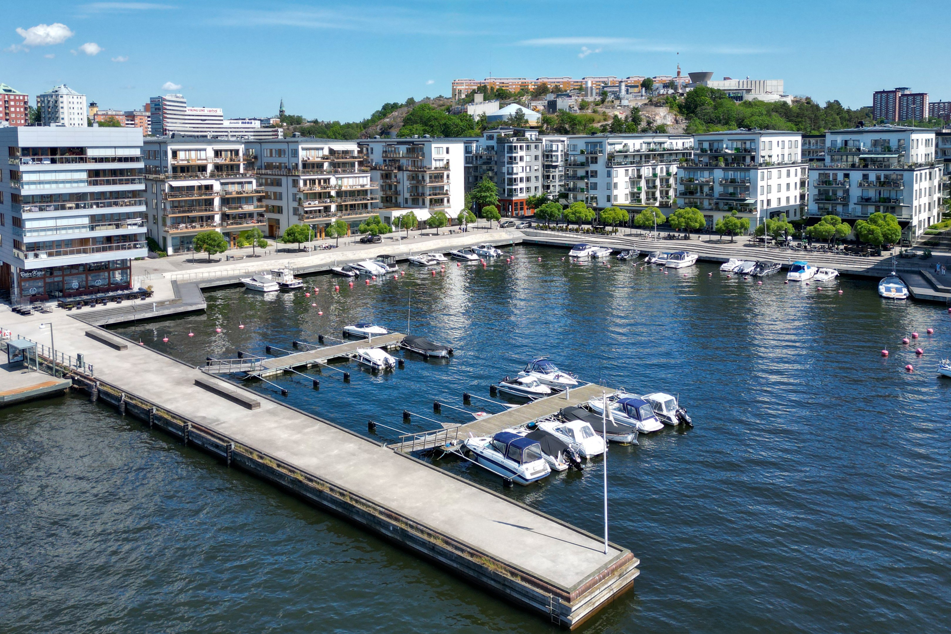 Bostadsbild från Henriksdalsallén 26B, Kommande i Hammarby Sjöstad, Stockholm