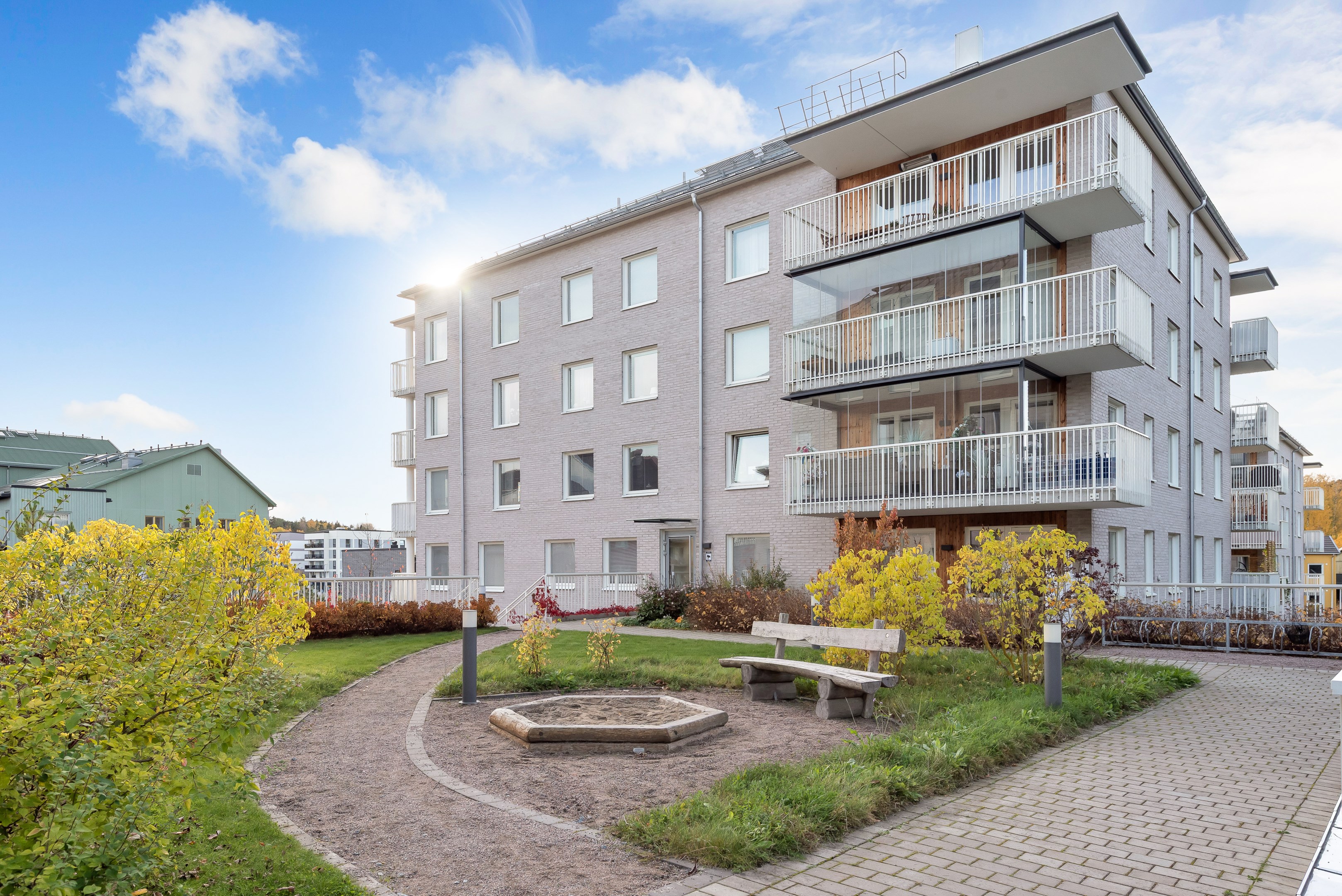 Bostadsbild från Bäcklösavägen 5, Kommande i Ultuna, Uppsala