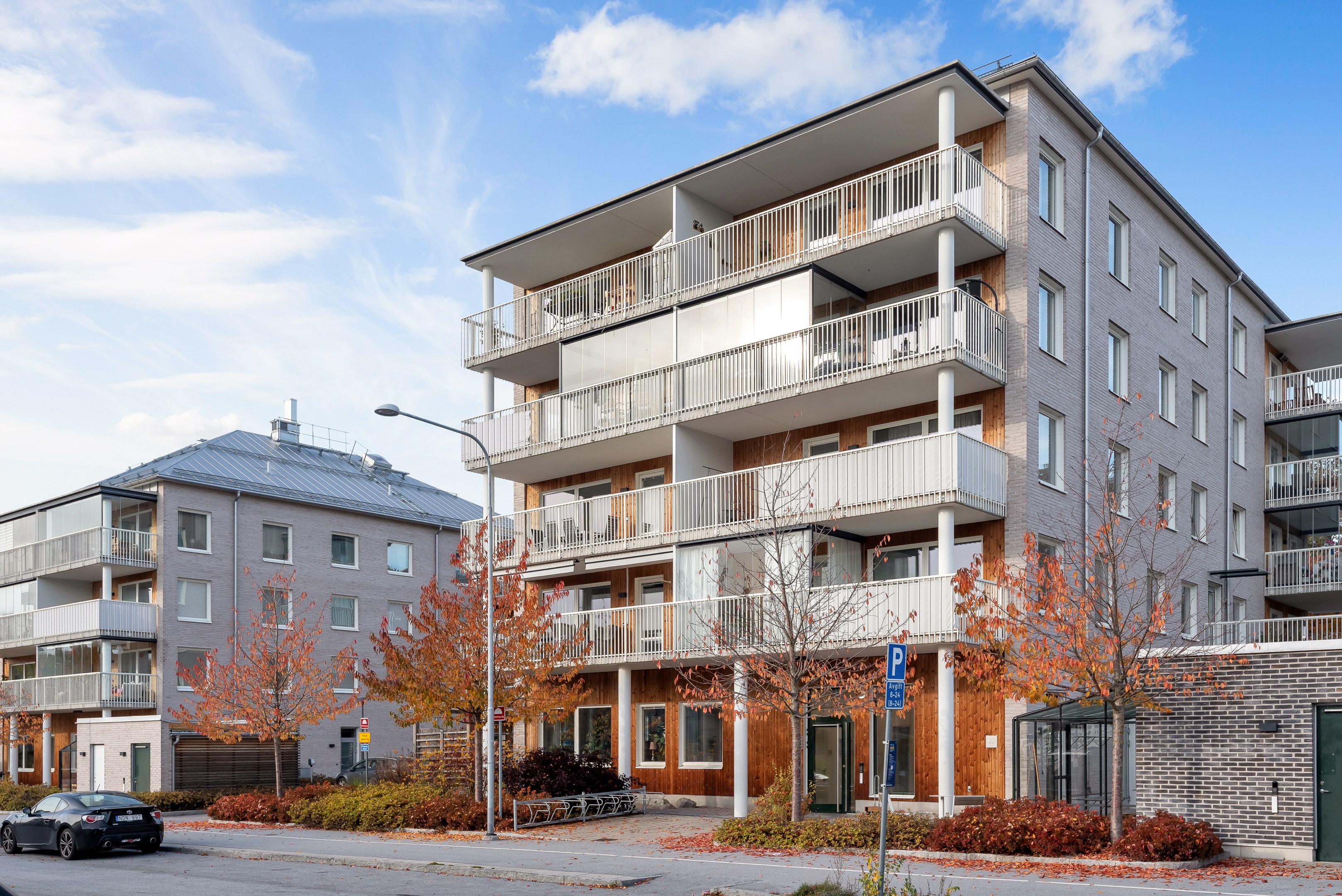 Bostadsbild från Bäcklösavägen 5, Kommande i Ultuna, Uppsala