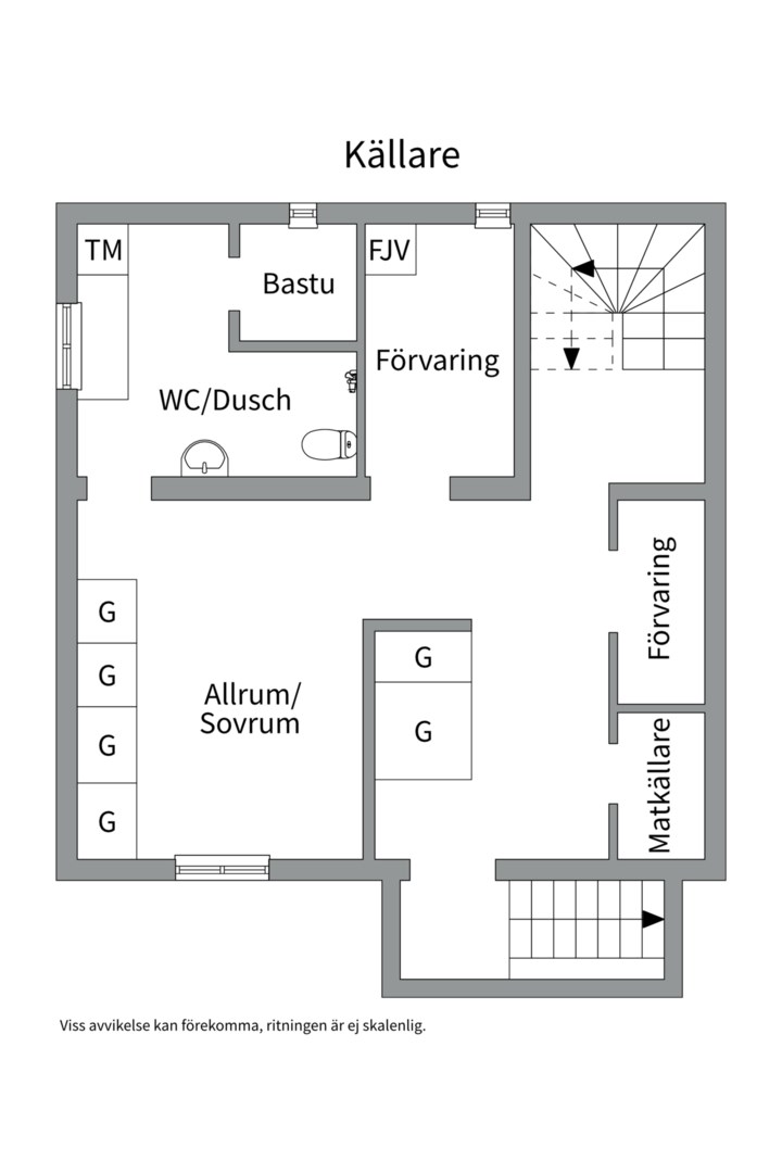 Planlösning från Björkgatan 27B, Snart till salu i Fålhagen, Uppsala
