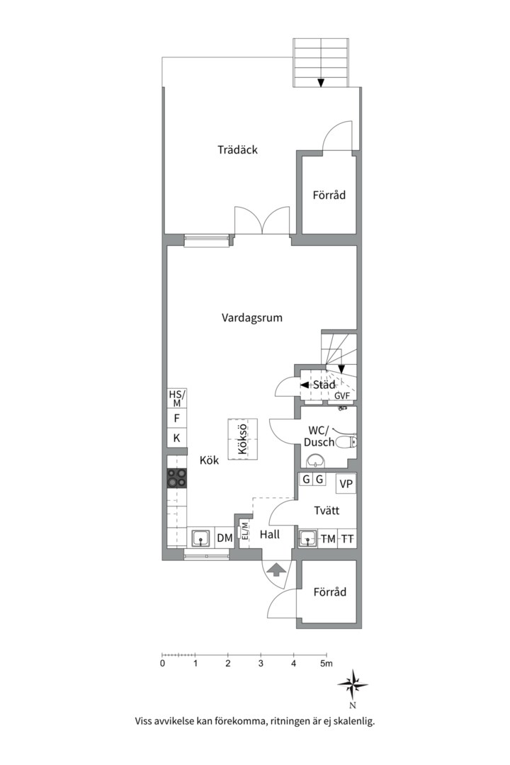 Planlösning från Boplatsringen 89D, Till salu i Älta, Nacka