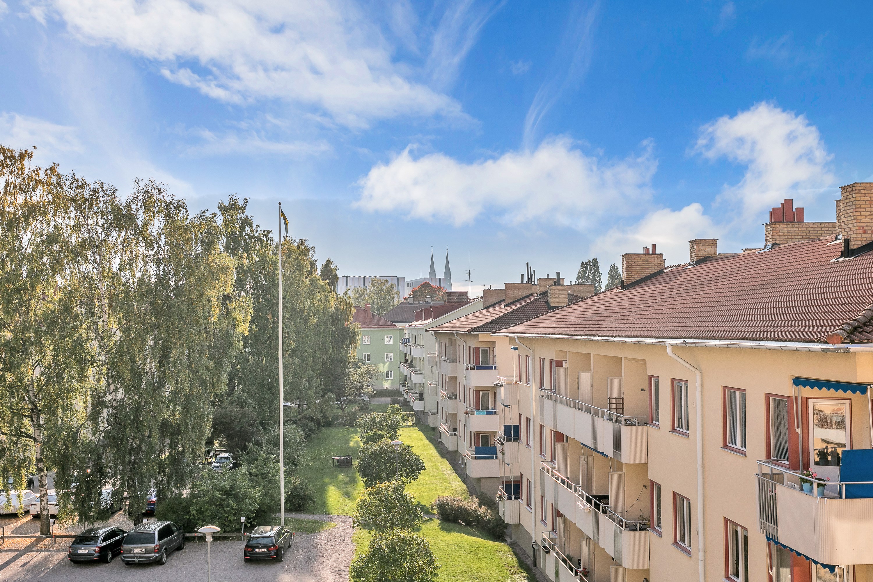 Bostadsbild från Torkelsgatan 16A, Kommande i Fålhagen, Uppsala