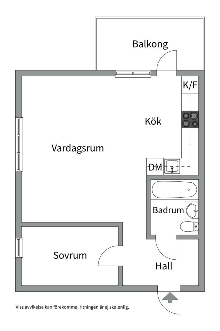 Bostadsbild från Albertinas väg 50, Till salu i Alunda, Östhammar