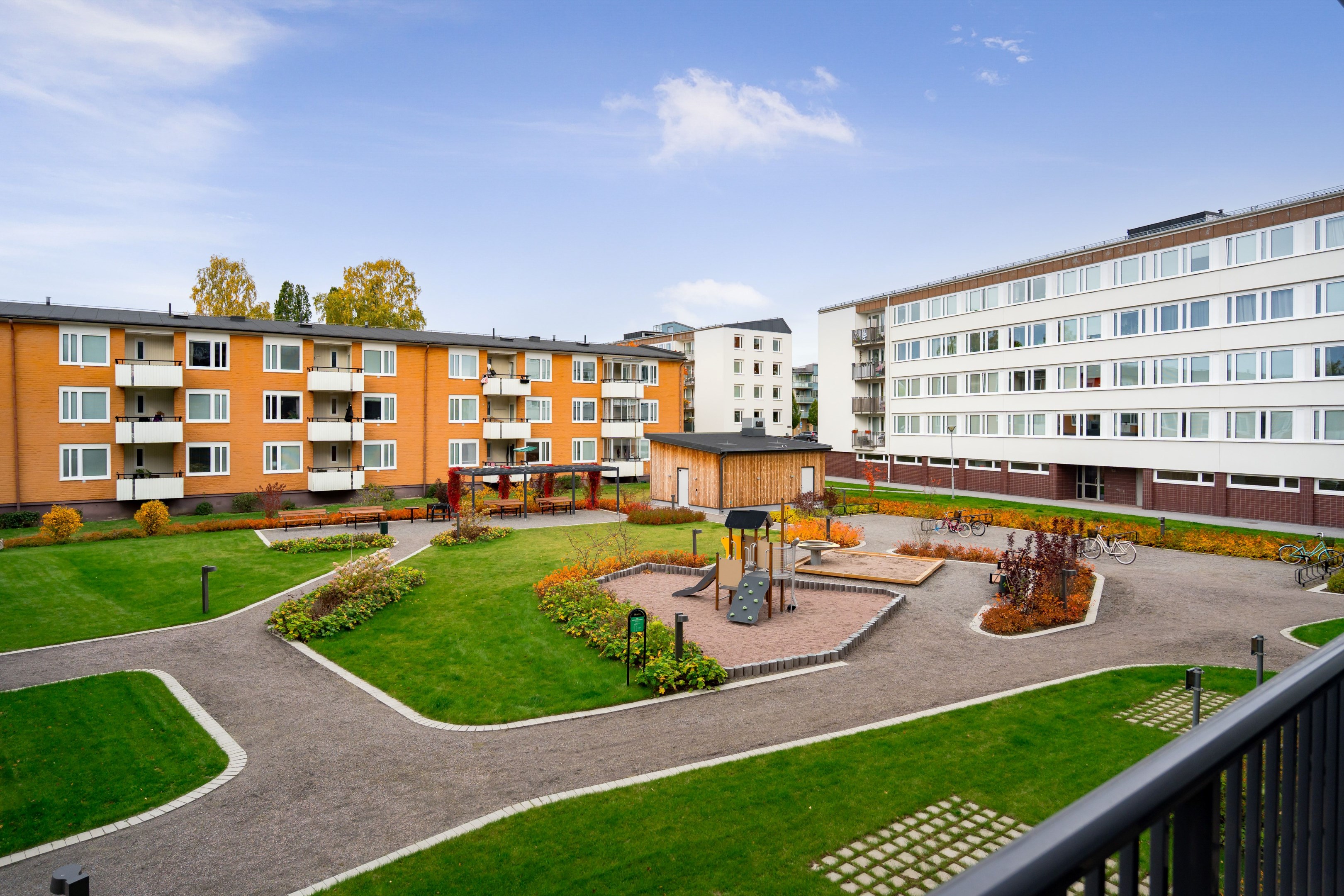 Bostadsbild från Gränby bilgata 26, Kommande i Gränby backe, Uppsala
