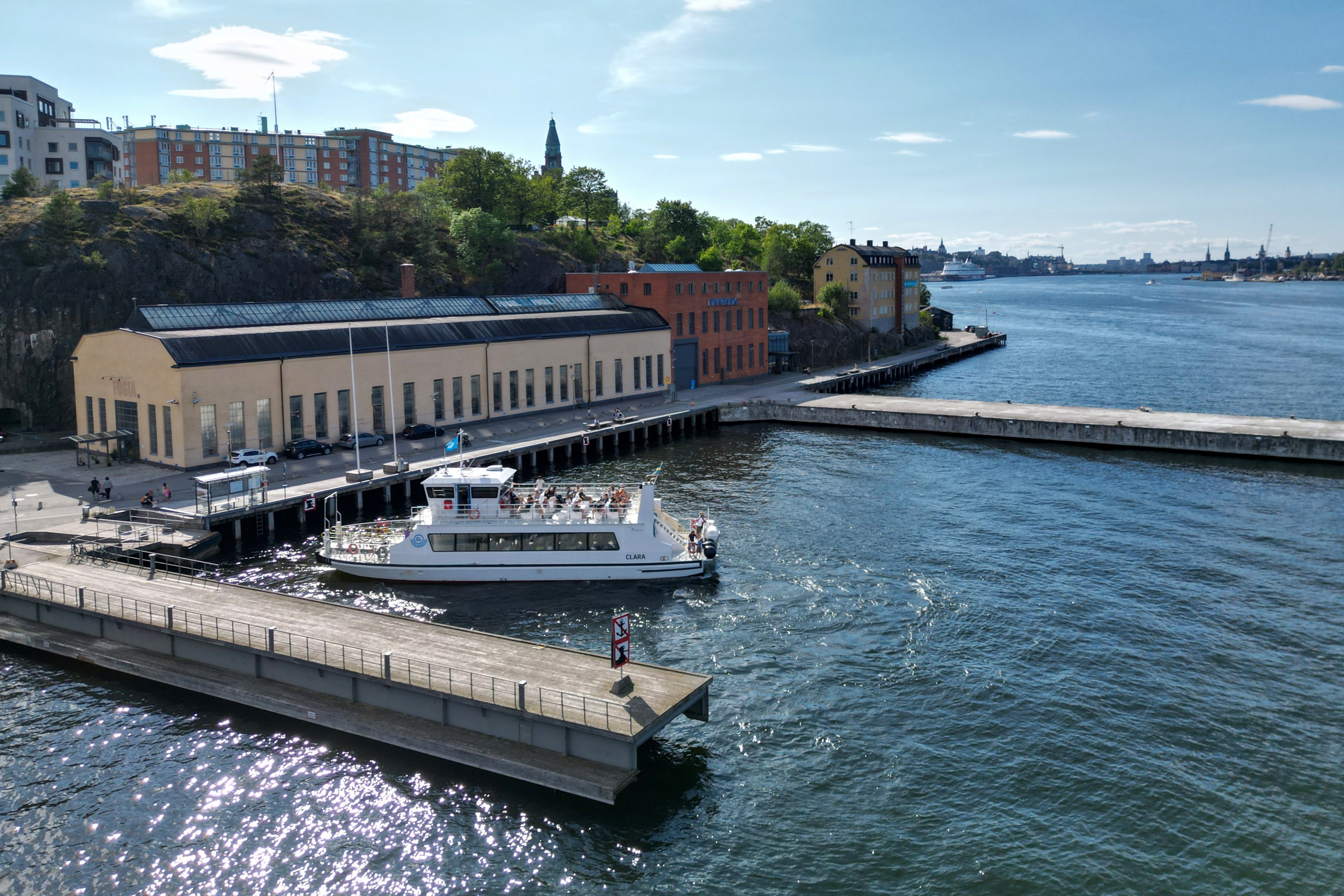 Bostadsbild från Mjölnarvägen 6A, Kommande i Kvarnholmen, Nacka