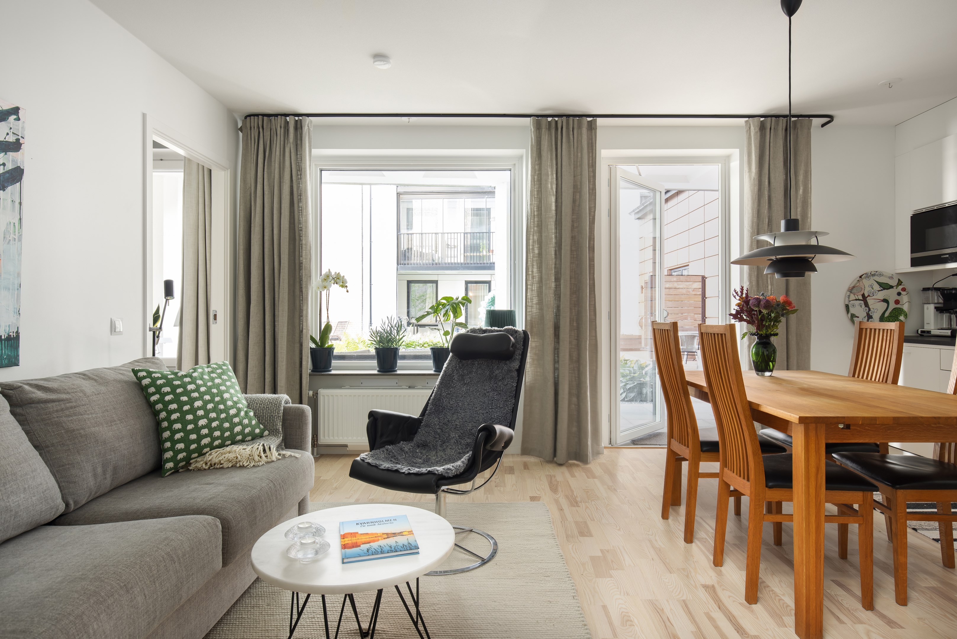 Bostadsbild från Mjölnarvägen 6A, Kommande i Kvarnholmen, Nacka