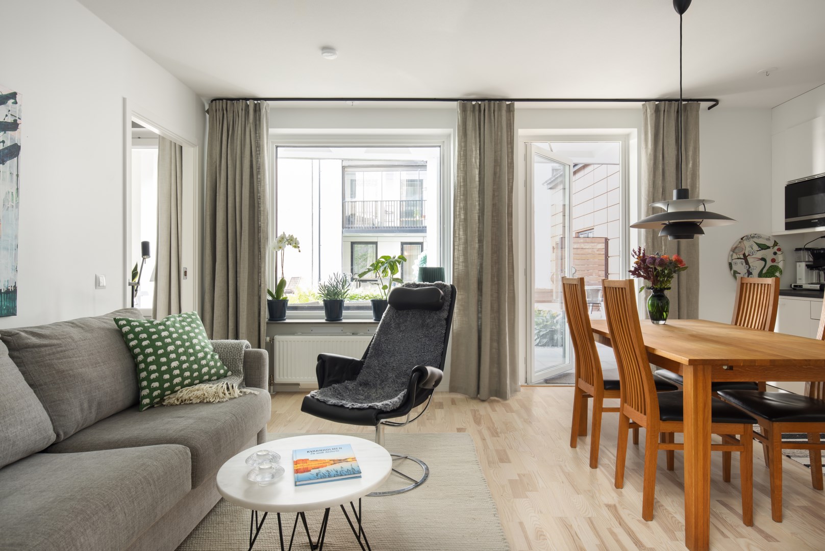 Bostadsbild från Mjölnarvägen 6A, Kommande i Kvarnholmen, Nacka