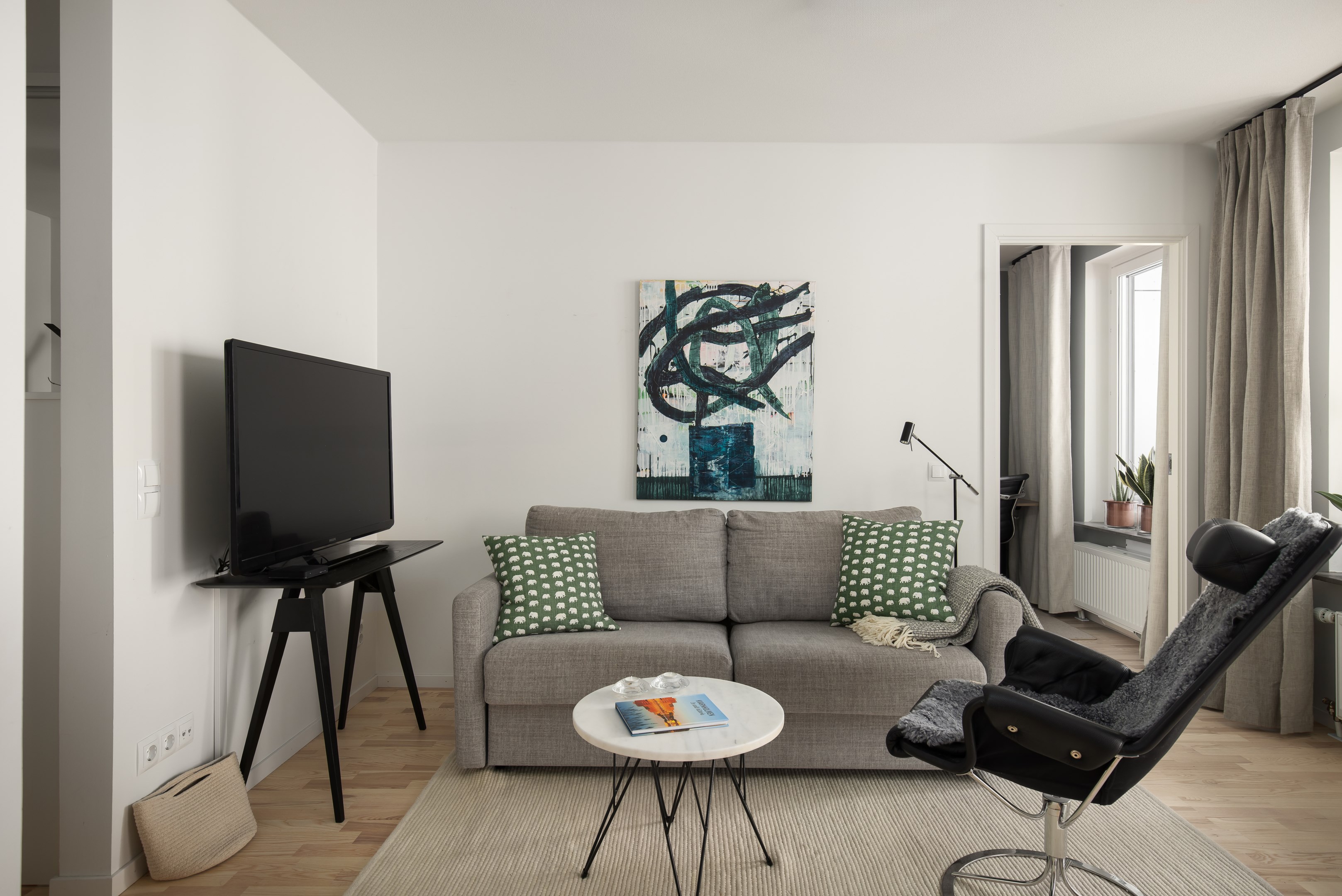 Bostadsbild från Mjölnarvägen 6A, Kommande i Kvarnholmen, Nacka