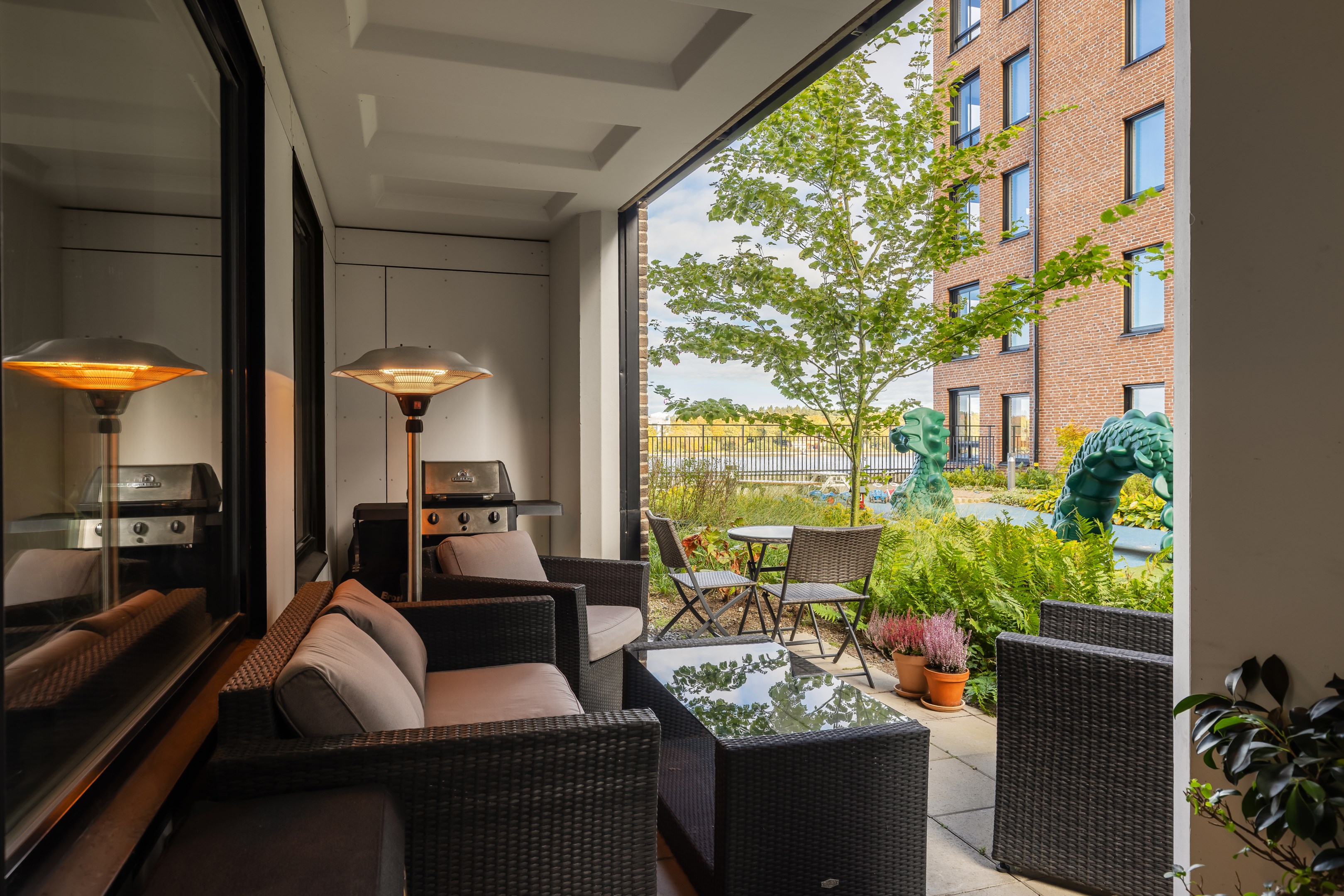 Bostadsbild från Mjölnarvägen 6A, Kommande i Kvarnholmen, Nacka