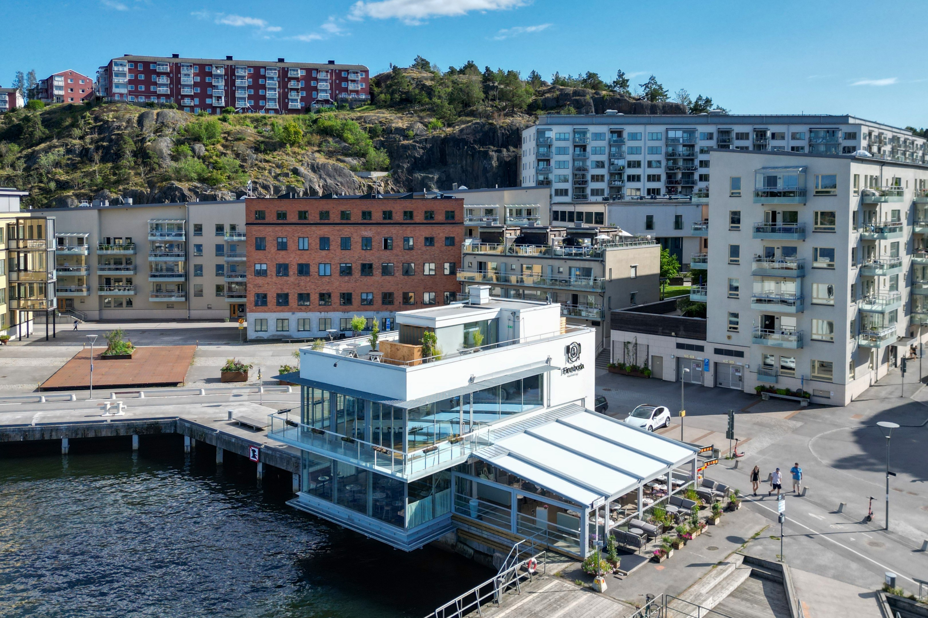 Bostadsbild från Mjölnarvägen 6A, Kommande i Kvarnholmen, Nacka