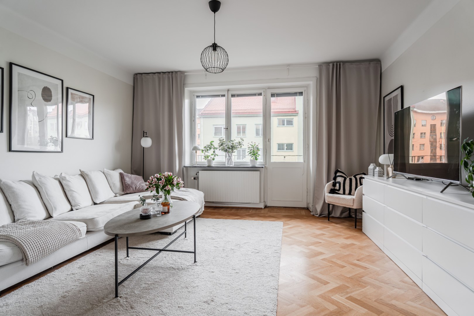 Bostadsbild från Geijersgatan 21B, Kommande i Luthagen, Uppsala