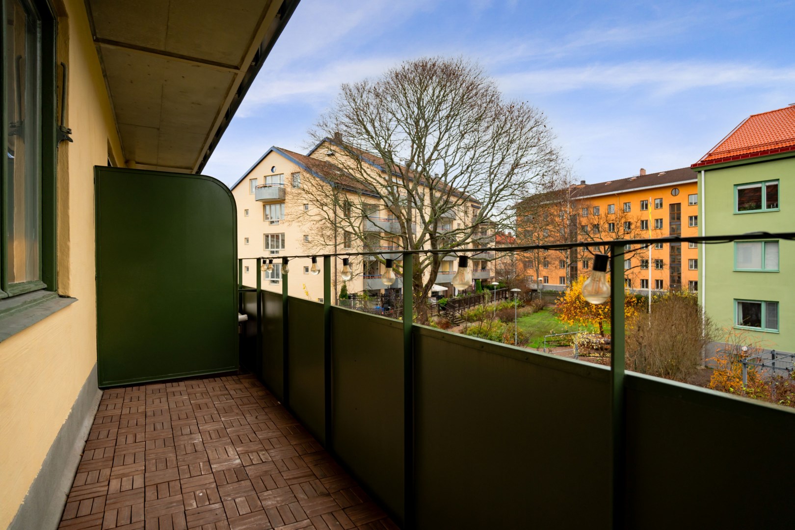 Bostadsbild från Geijersgatan 21B, Kommande i Luthagen, Uppsala