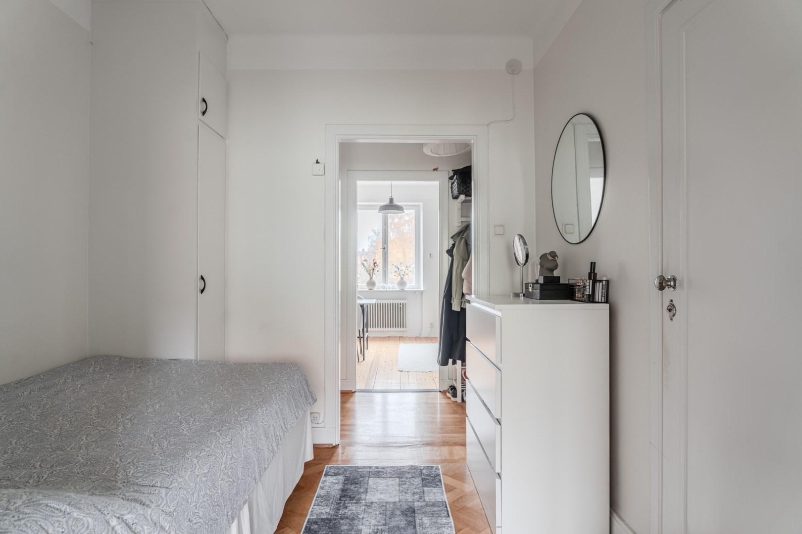 Bostadsbild från Geijersgatan 21B, Kommande i Luthagen, Uppsala