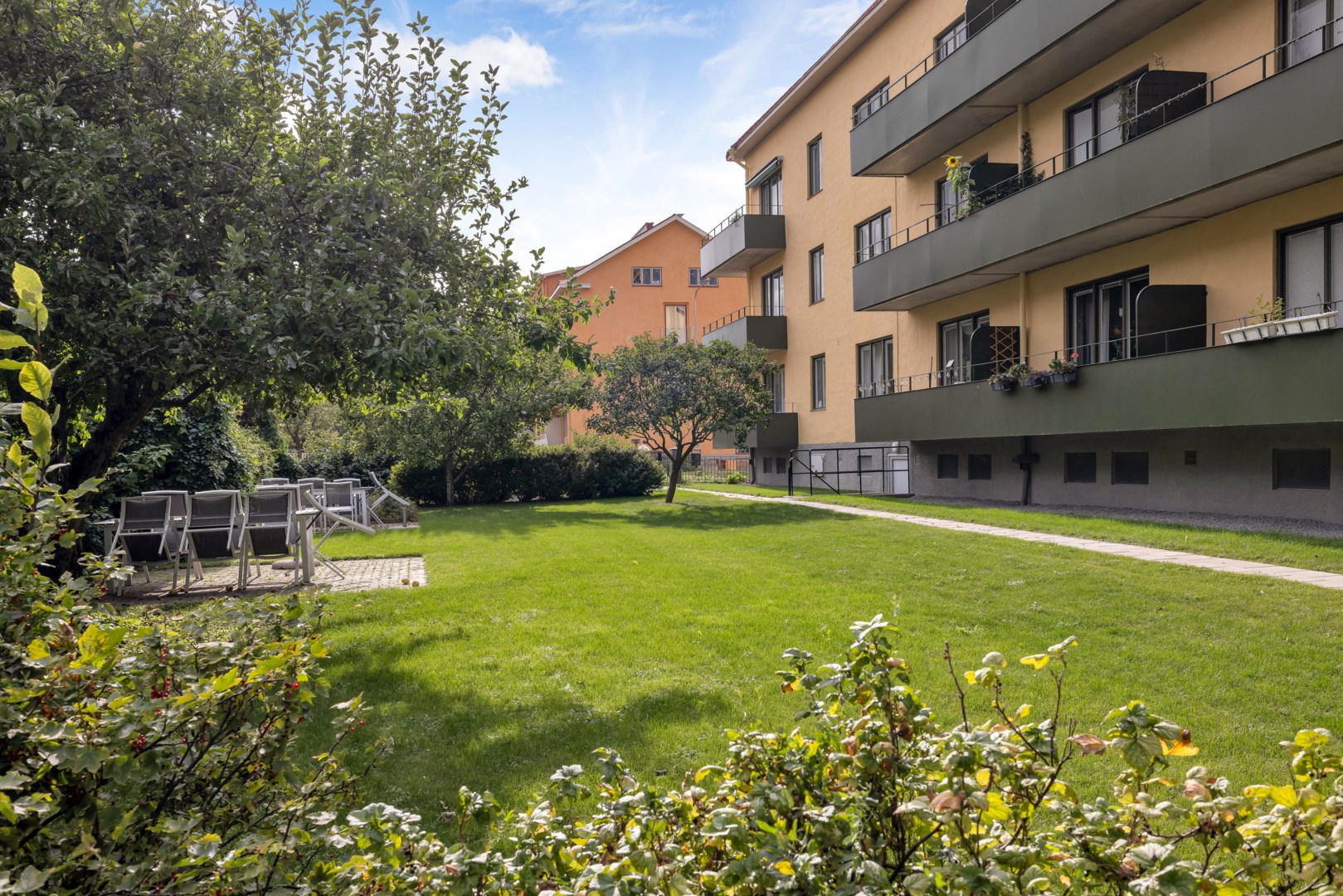 Bostadsbild från Geijersgatan 21B, Kommande i Luthagen, Uppsala