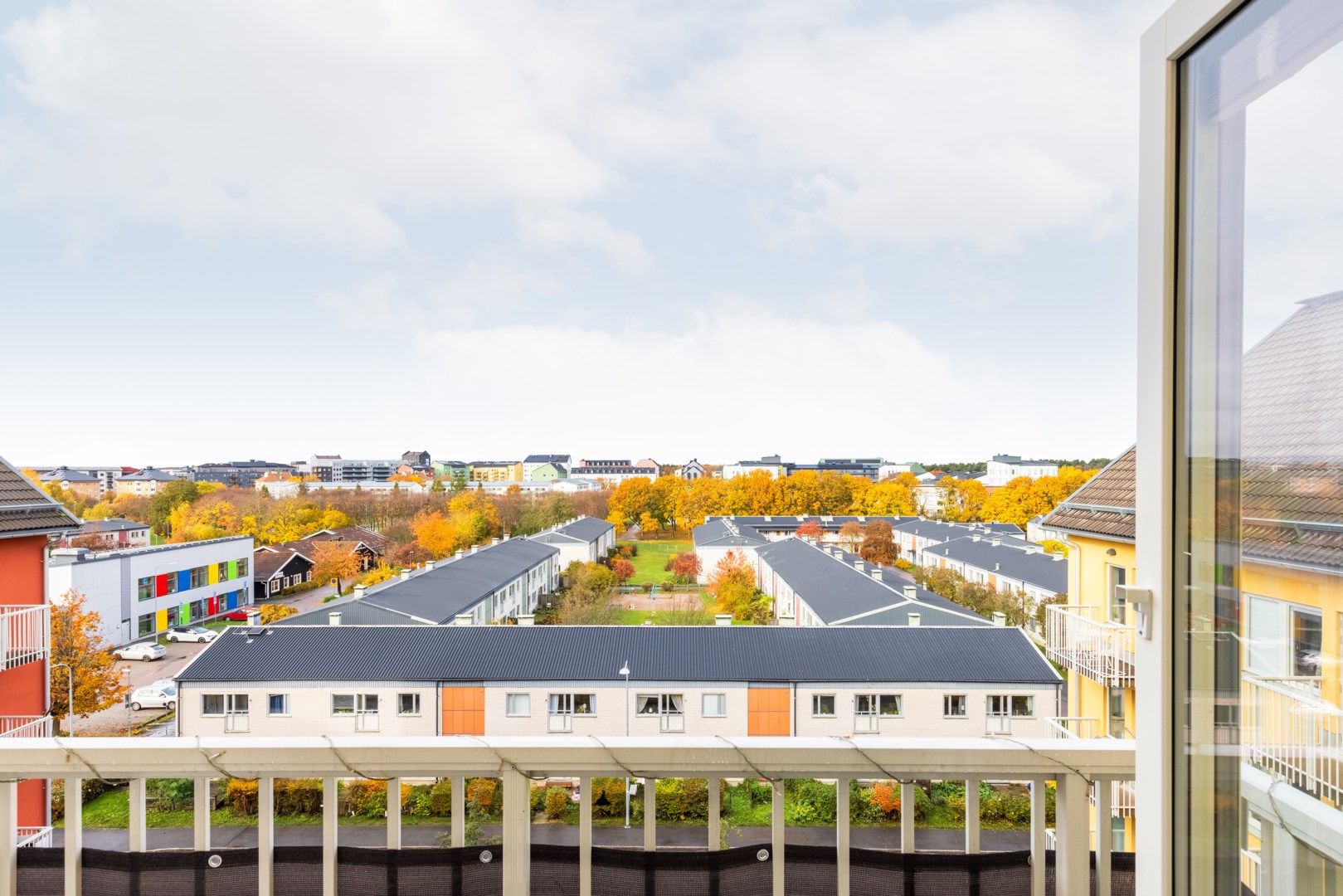 Bostadsbild från Råbyvägen 72, Kommande i Kapellgärdet, Uppsala