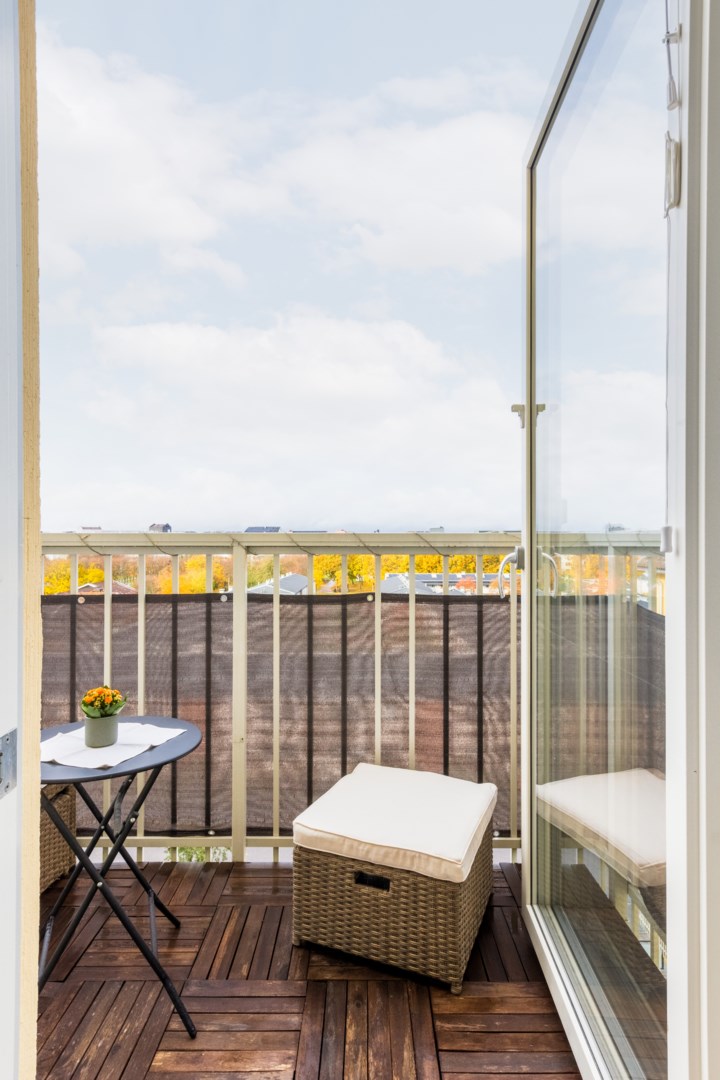 Bostadsbild från Råbyvägen 72, Kommande i Kapellgärdet, Uppsala