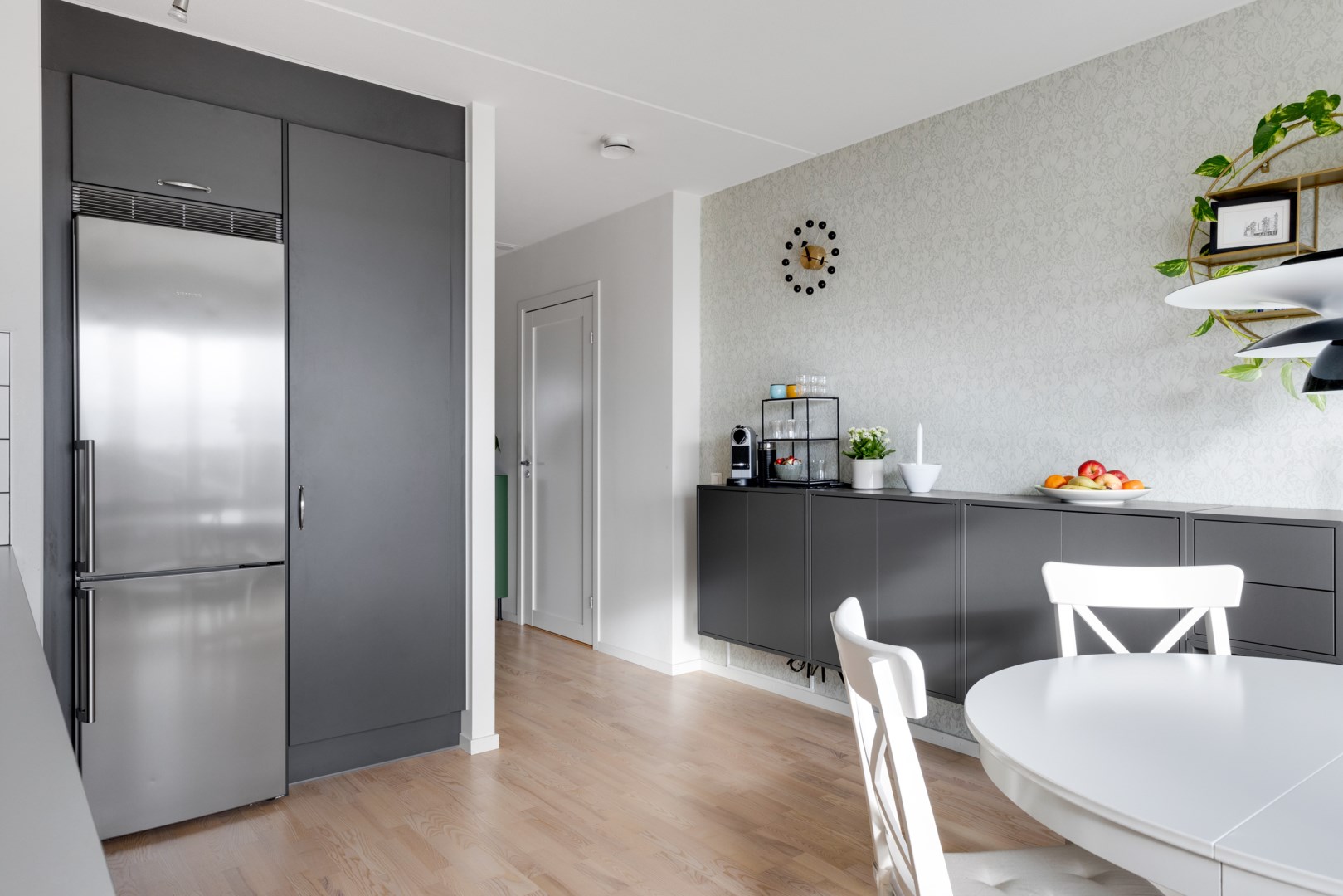 Bostadsbild från Råbyvägen 72, Kommande i Kapellgärdet, Uppsala