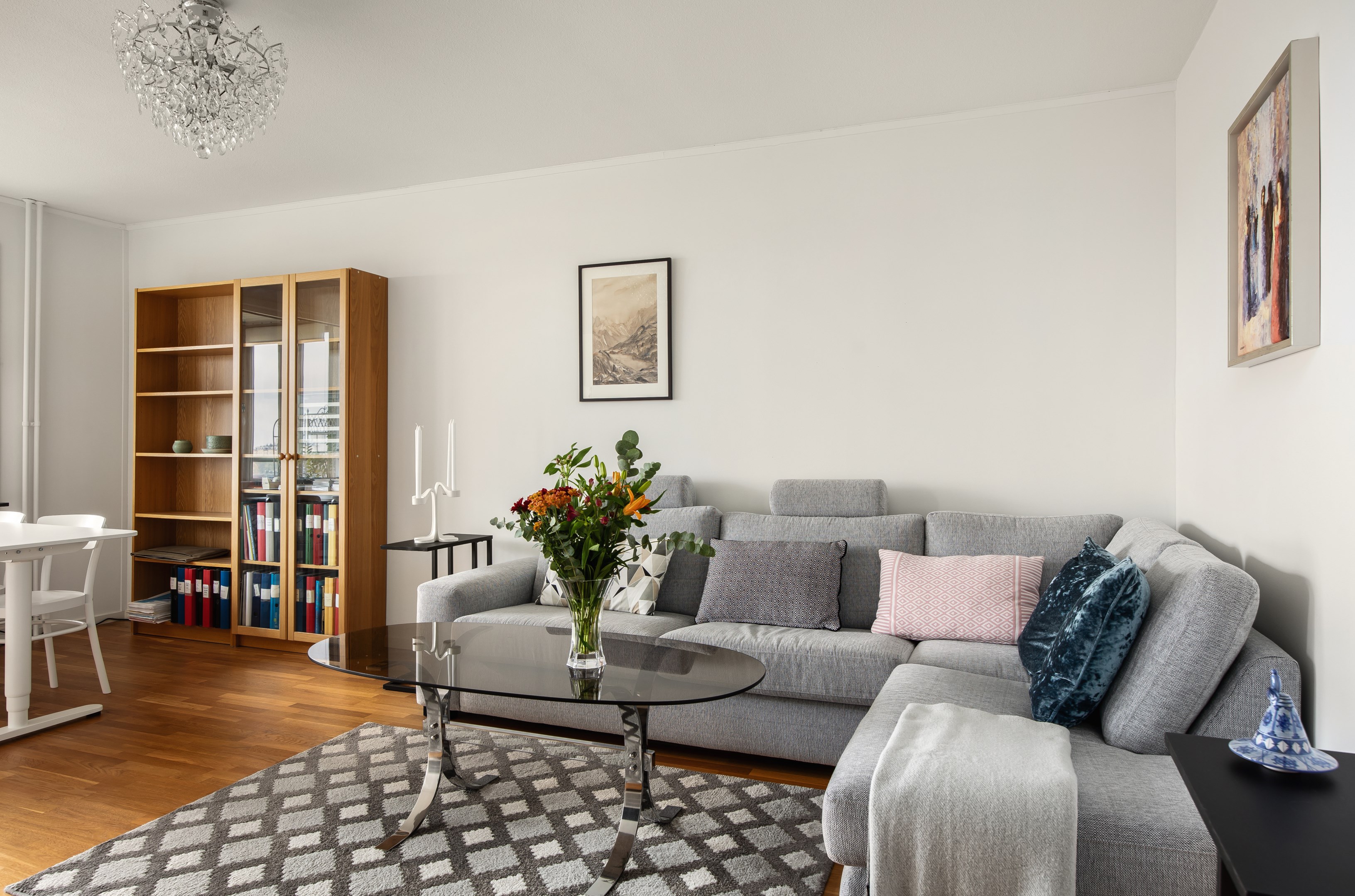 Bostadsbild från Johan Enbergs väg 7, Till salu i Västra skogen, Solna