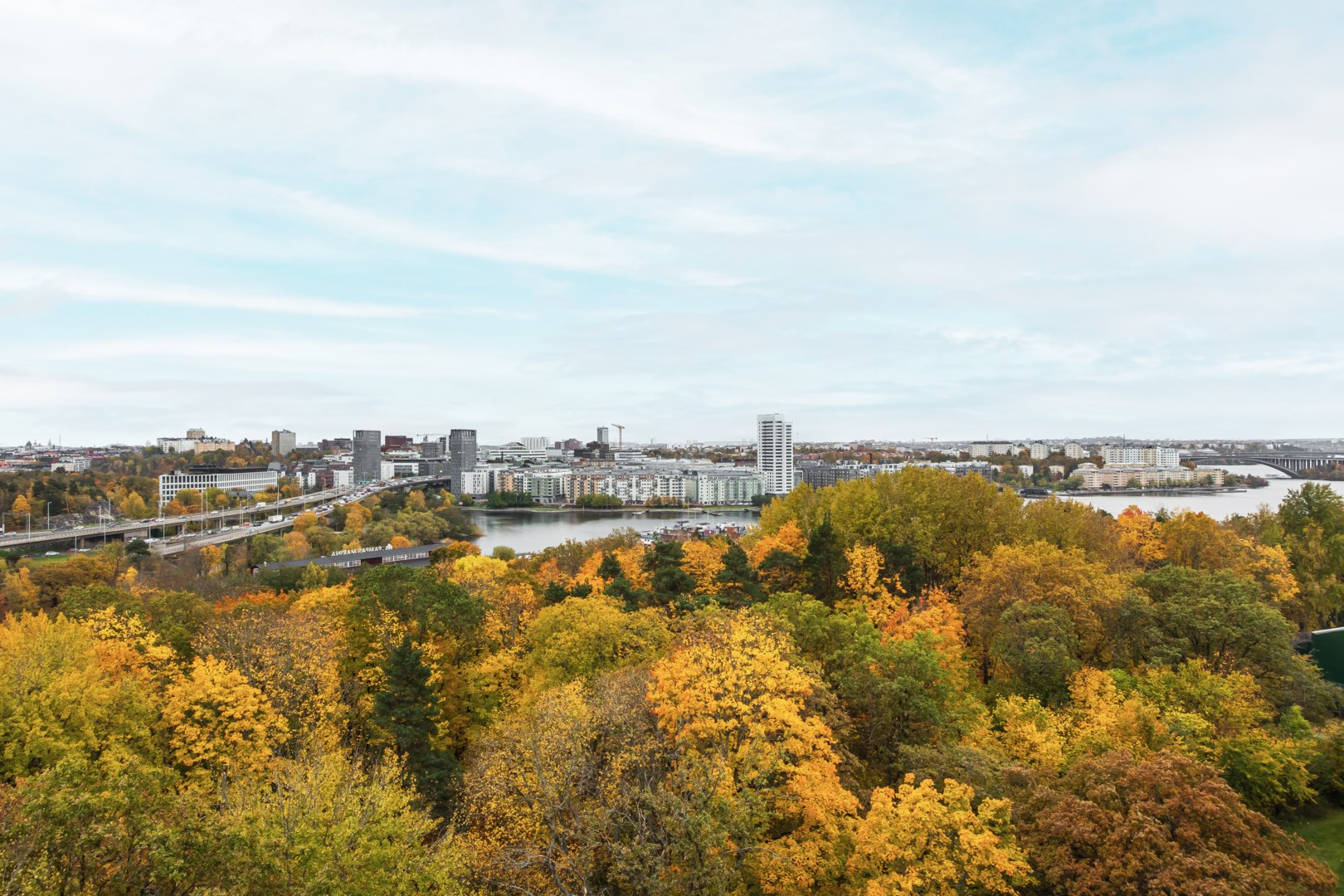 Bostadsbild från Johan Enbergs väg 7, Till salu i Västra skogen, Solna