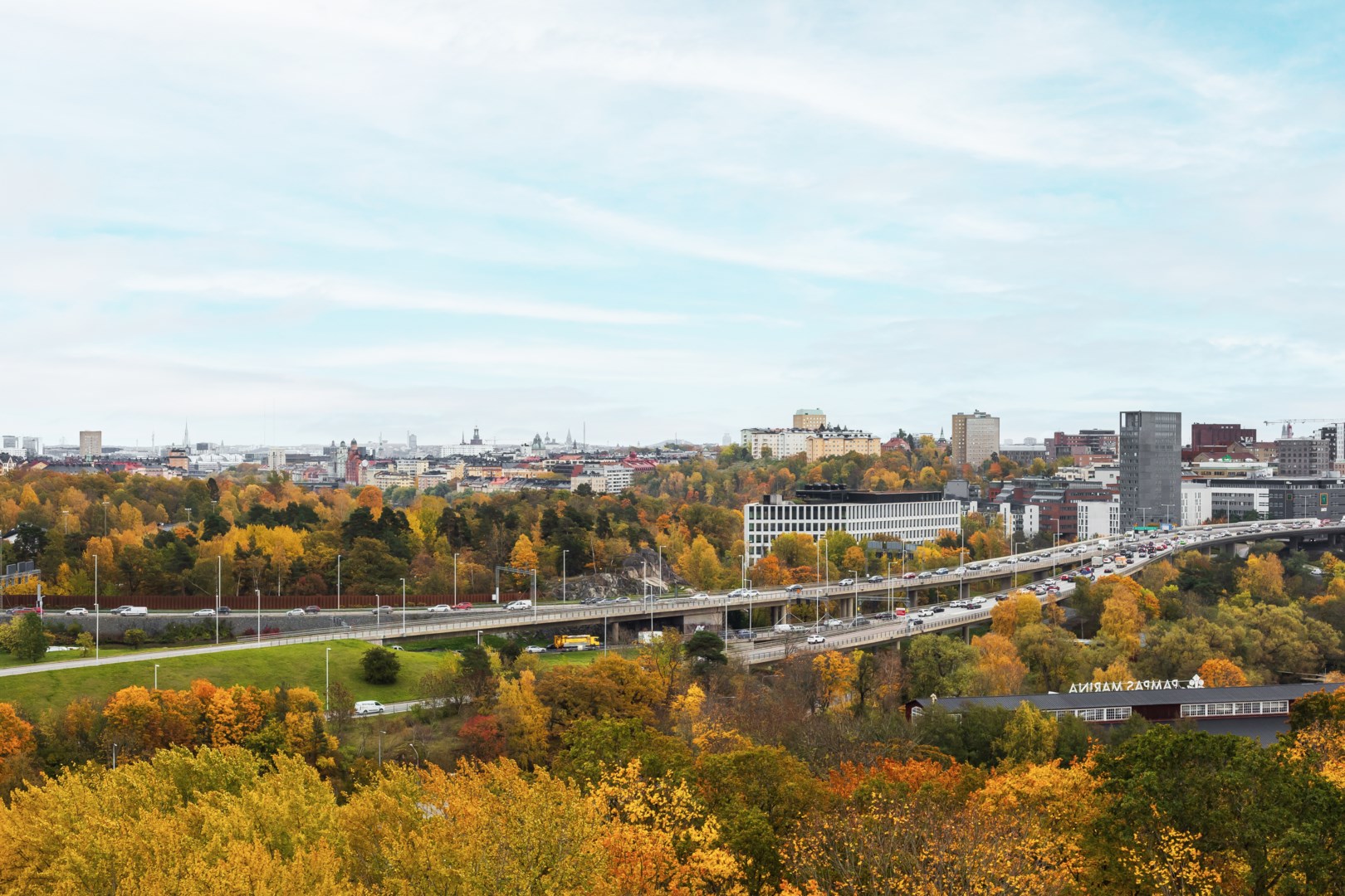 Bostadsbild från Johan Enbergs väg 7, Till salu i Västra skogen, Solna