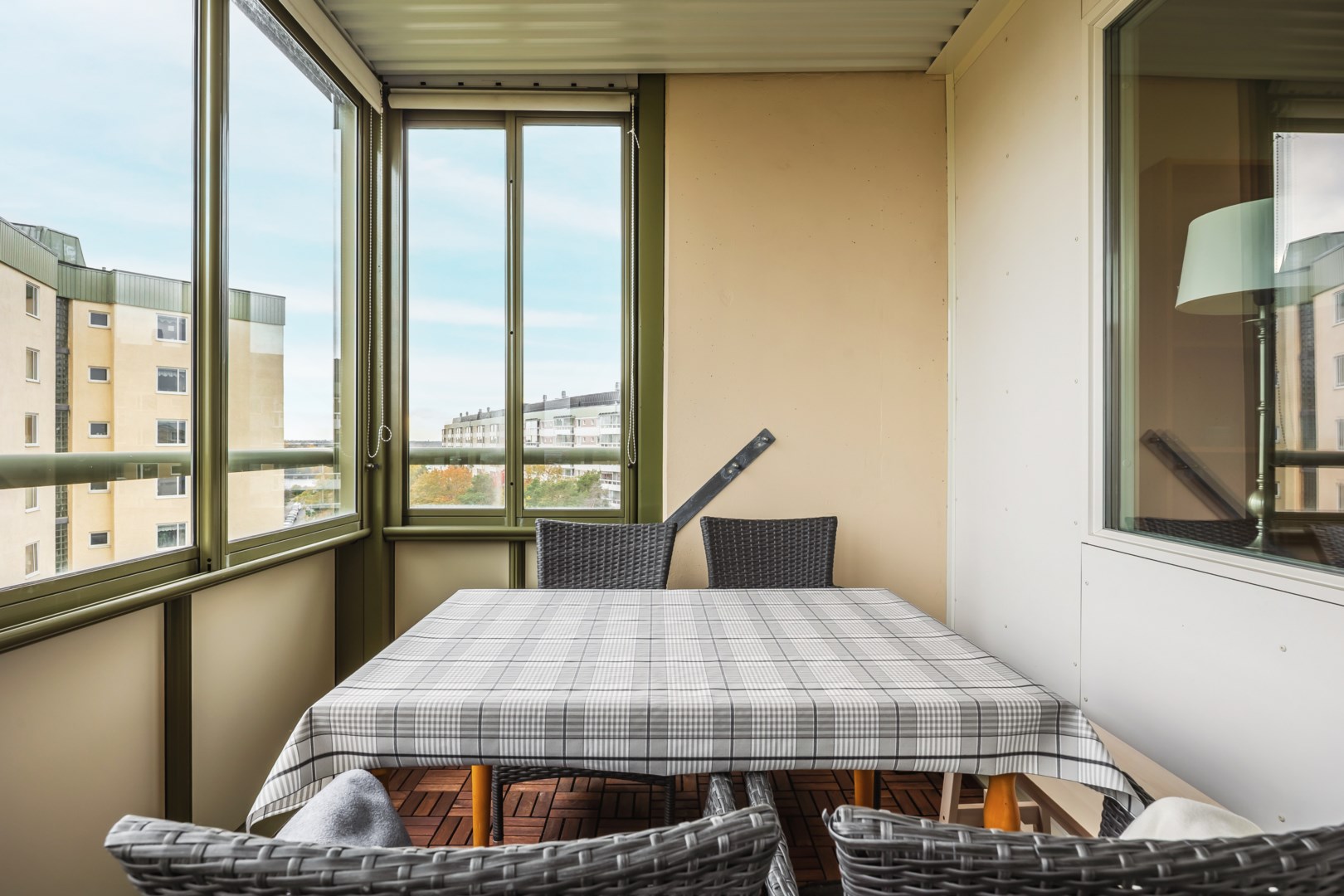 Bostadsbild från Johan Enbergs väg 7, Till salu i Västra skogen, Solna