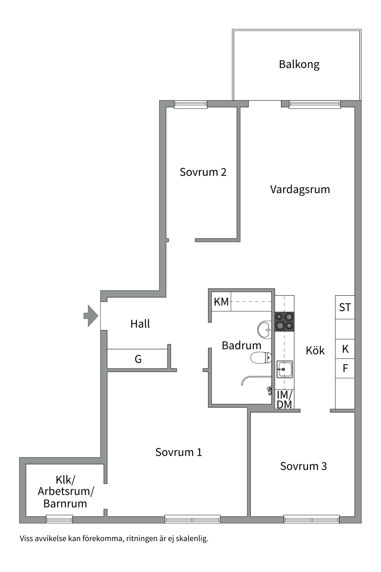 Bostadsbild från Årstaskogs väg 7A, Såld i Liljeholmskajen/Årstaberg, Stockholm