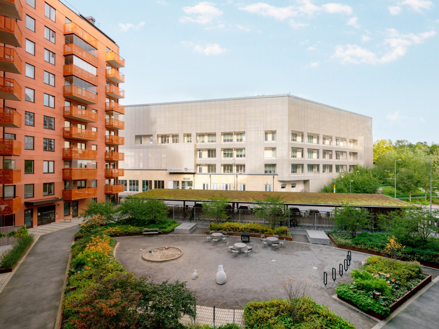 Bostadsbild från Årstaskogs väg 7A, Kommande i Liljeholmskajen/Årstaberg, Stockholm