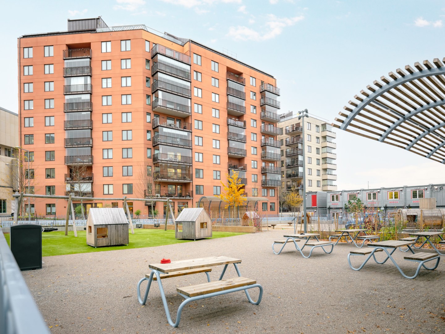 Bostadsbild från Årstaskogs väg 7A, Kommande i Liljeholmskajen/Årstaberg, Stockholm