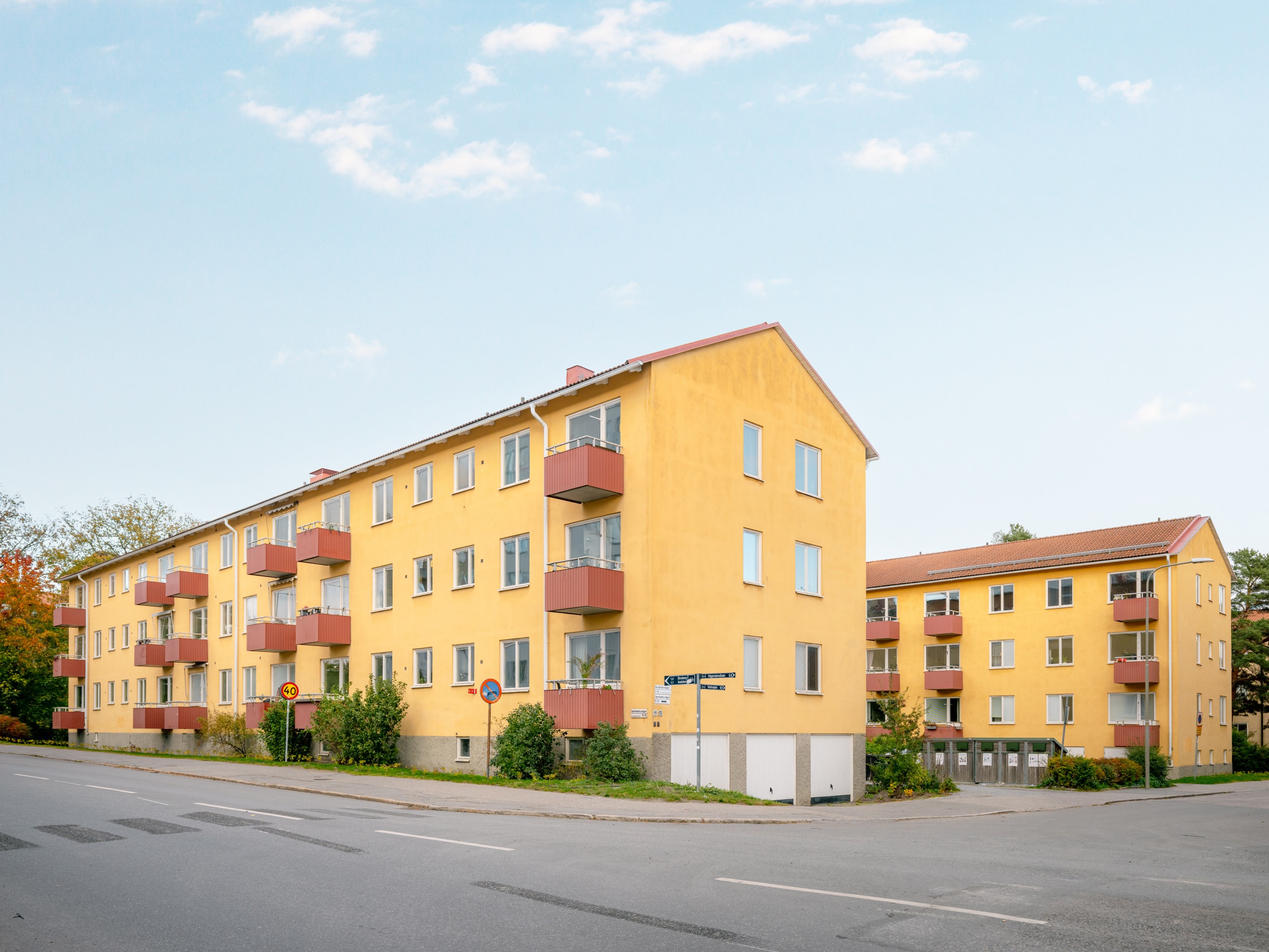 Bostadsbild från Sparbanksvägen 11, Kommande i Hägerstensåsen, Stockholm