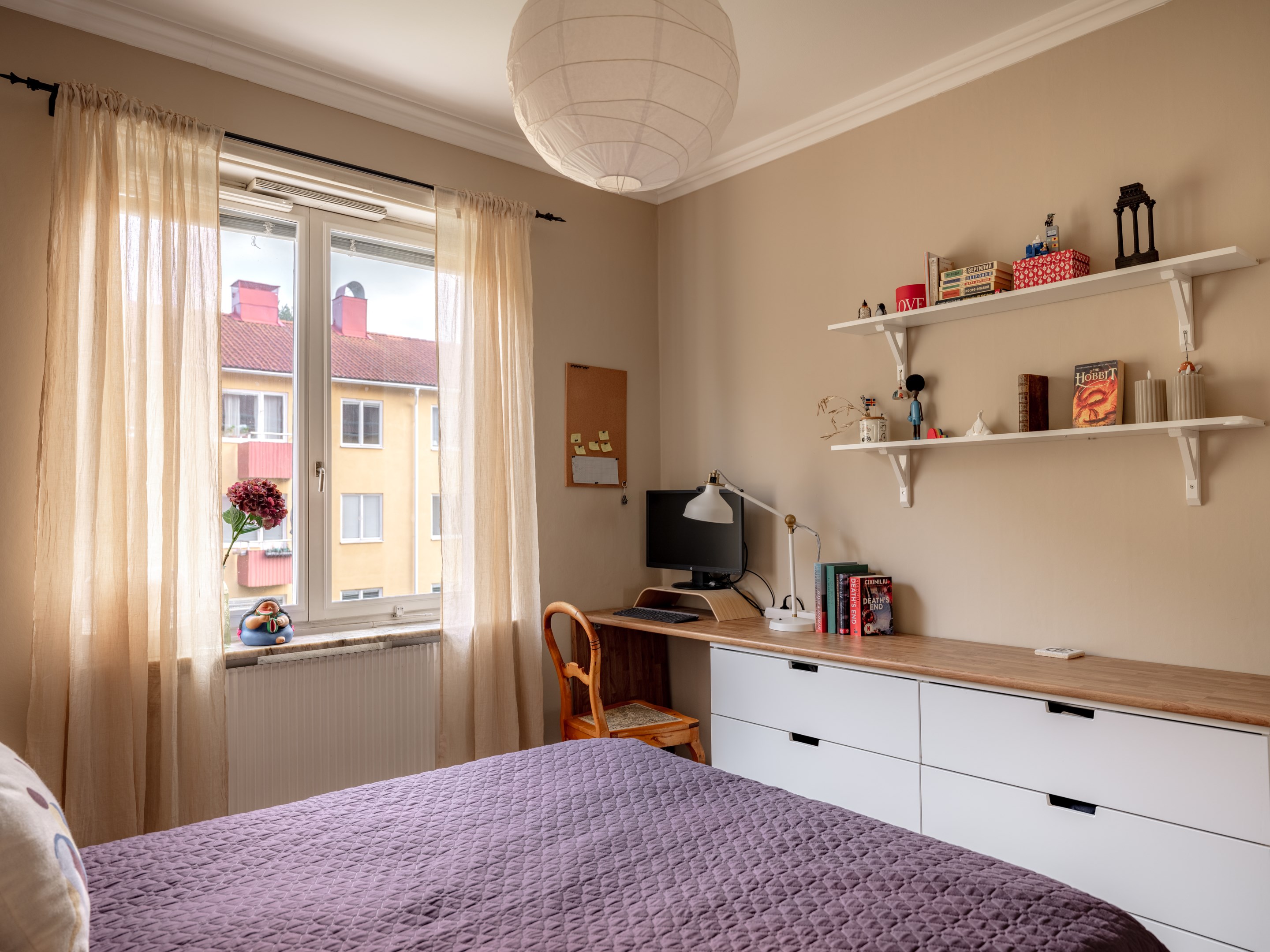 Bostadsbild från Sparbanksvägen 11, Kommande i Hägerstensåsen, Stockholm