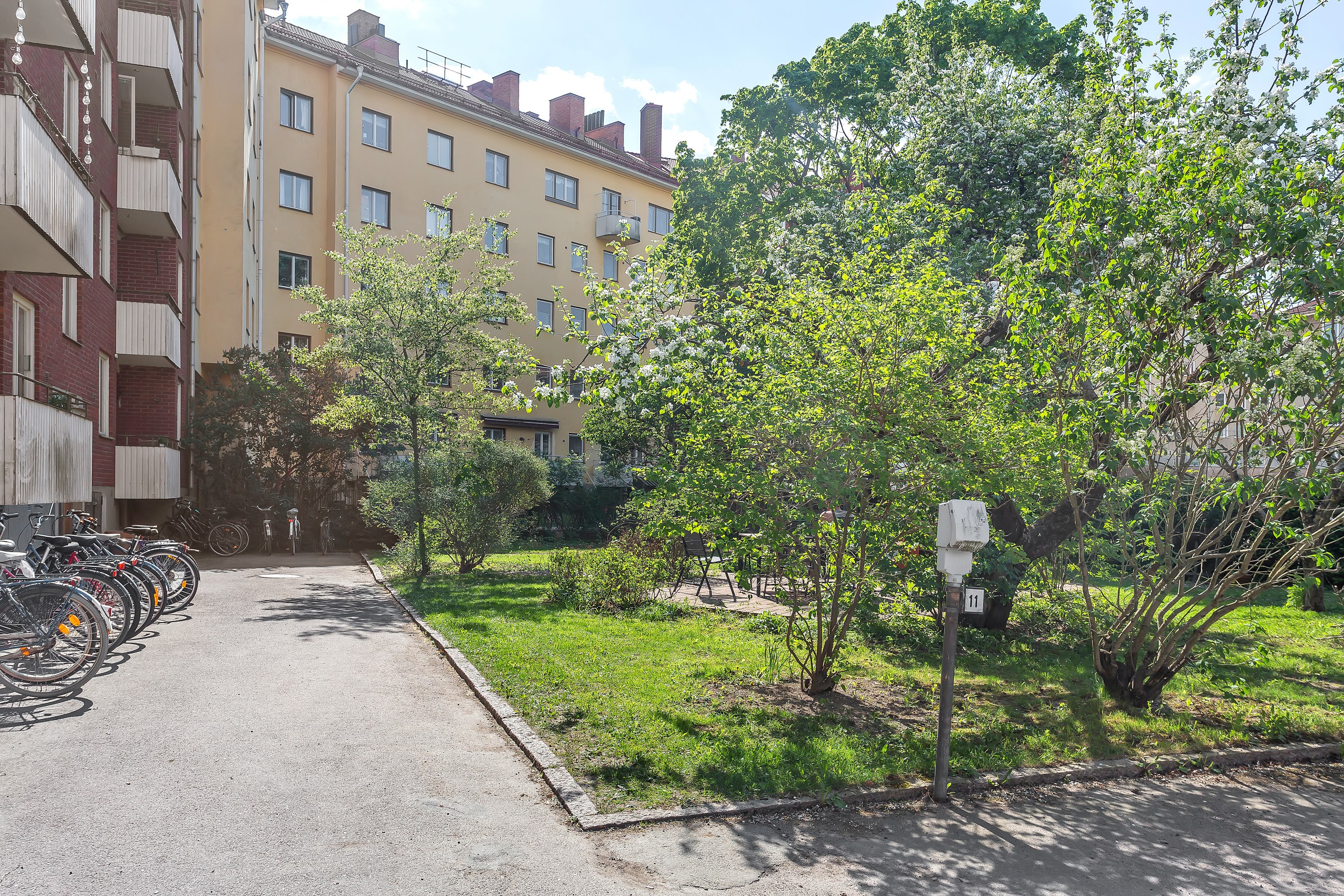 Bostadsbild från Odensgatan 16A, Kommande i Främre Luthagen, Uppsala