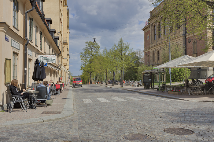 Bostadsbild från Övre Slottsgatan 10, Kommande i Öfre Slotts, Uppsala