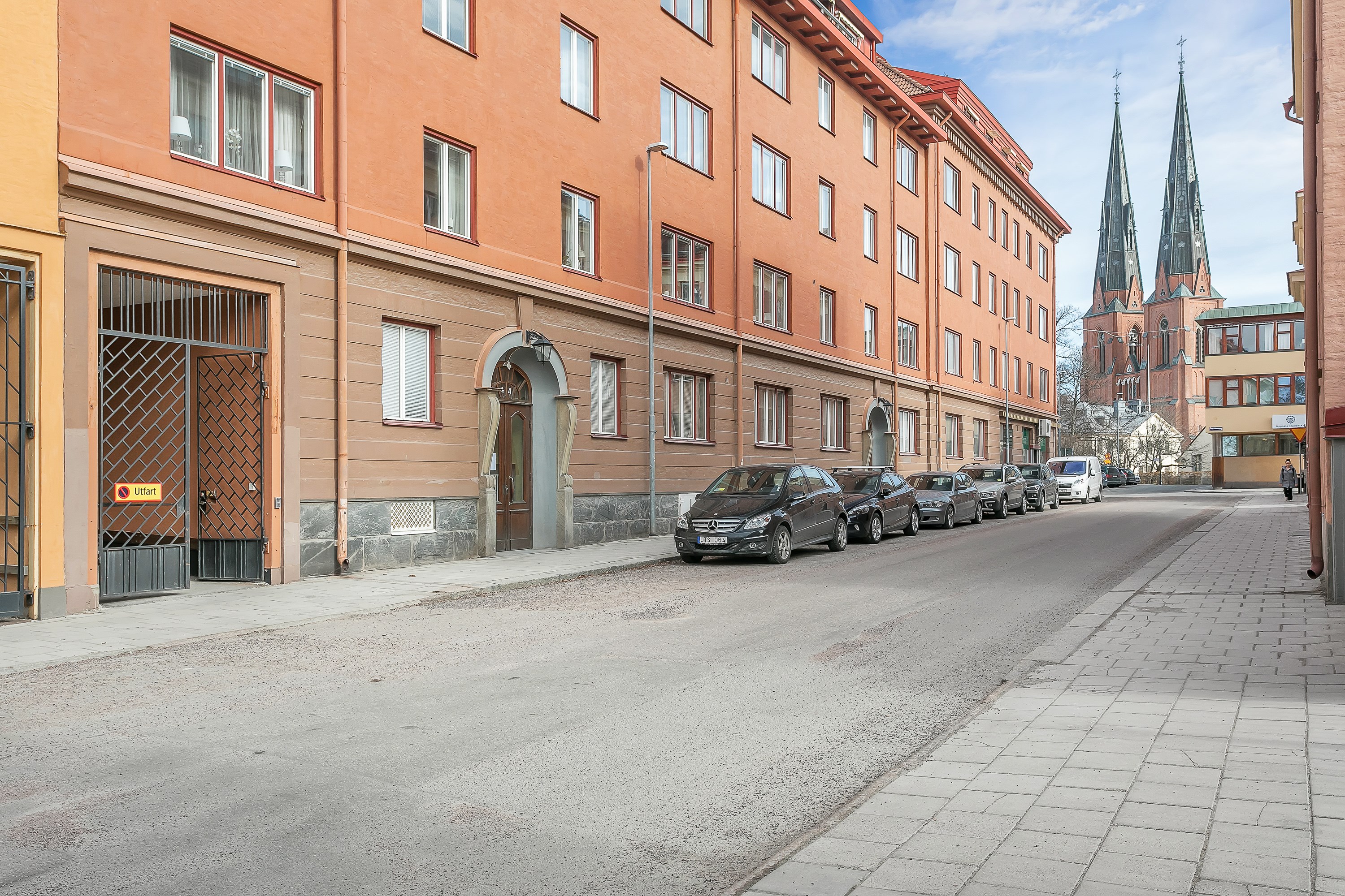 Bostadsbild från Övre Slottsgatan 10, Kommande i Öfre Slotts, Uppsala