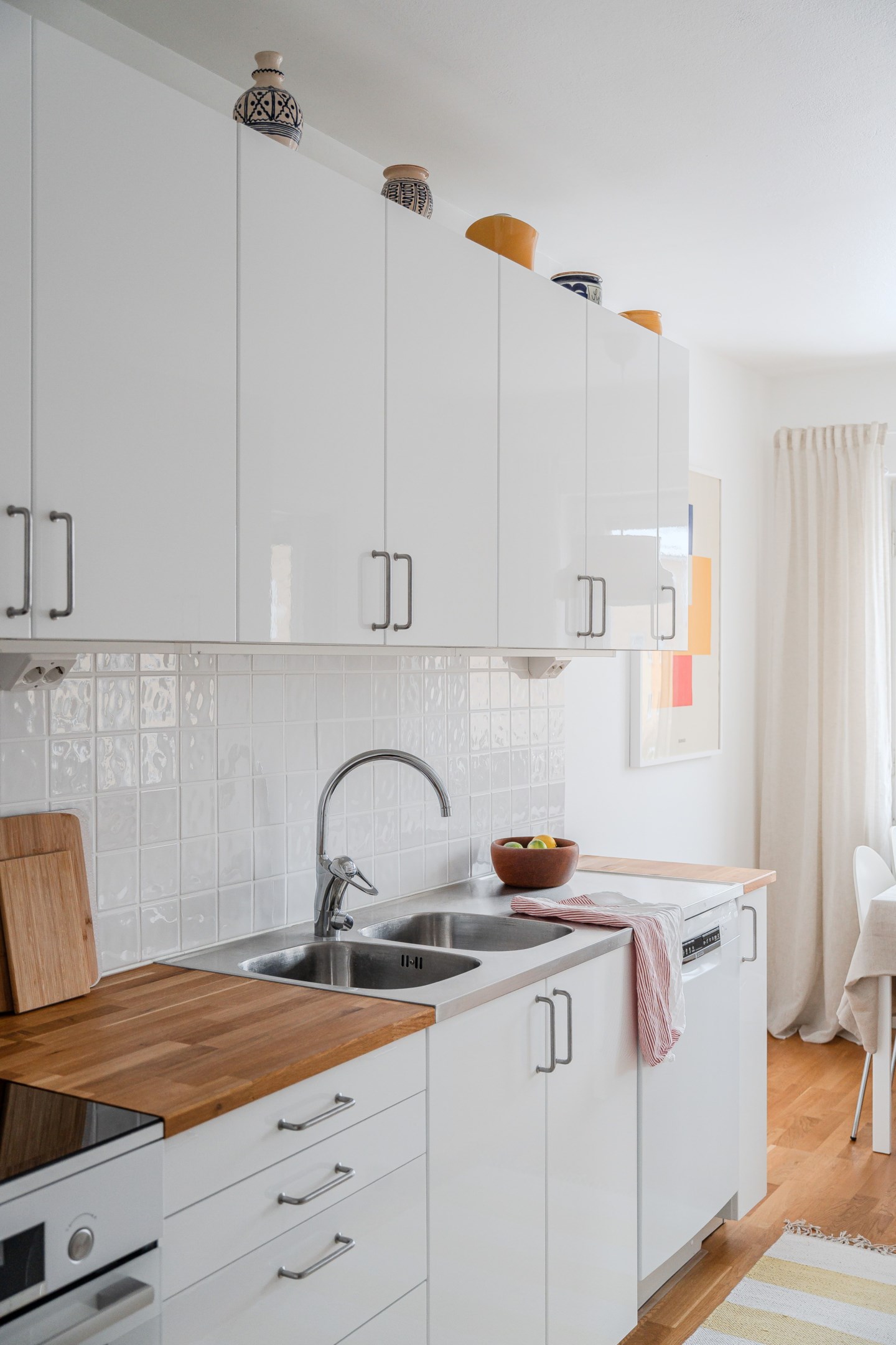 Bostadsbild från Prästgårdsgatan 8B, Kommande i Luthagen, Uppsala