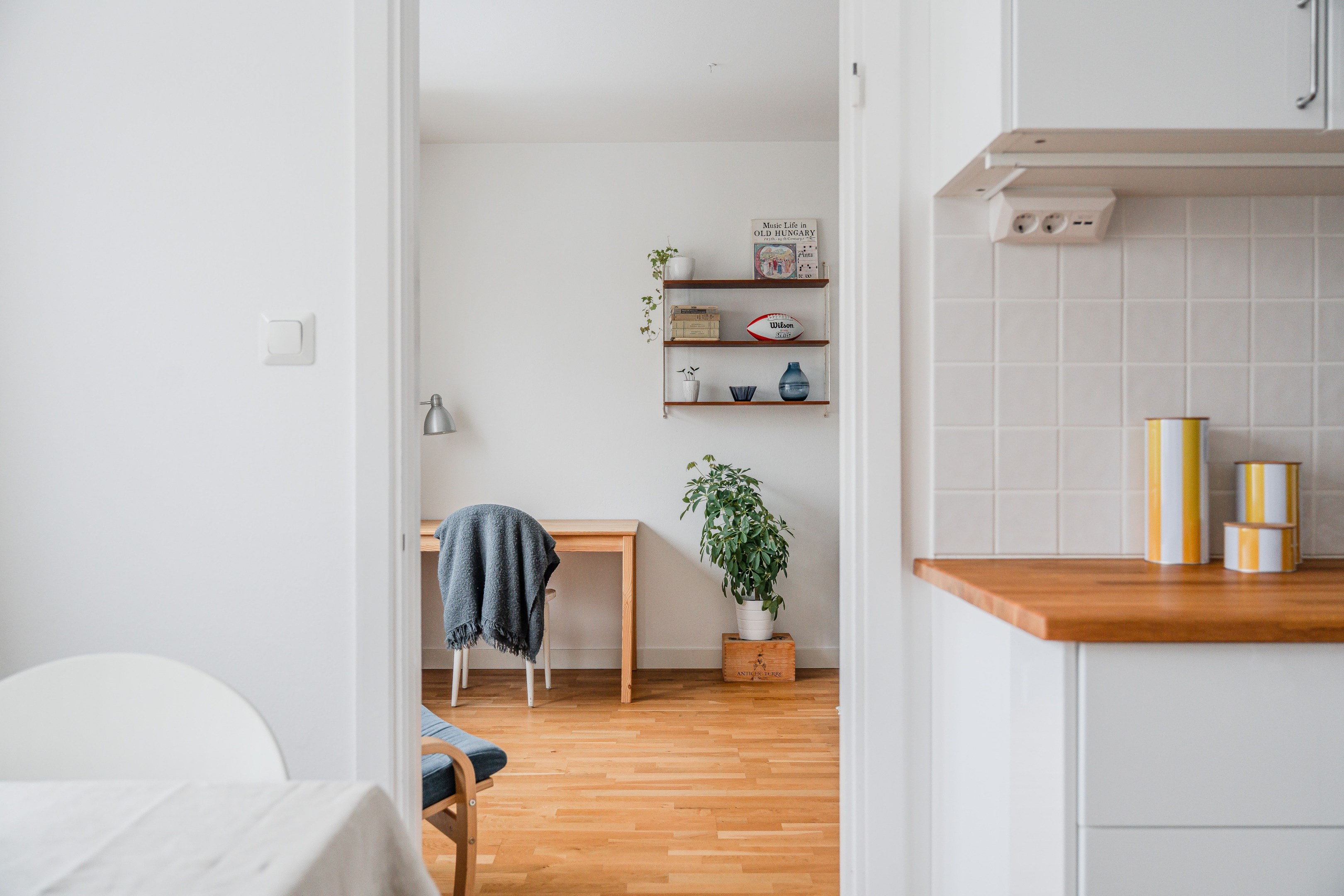 Bostadsbild från Prästgårdsgatan 8B, Kommande i Luthagen, Uppsala