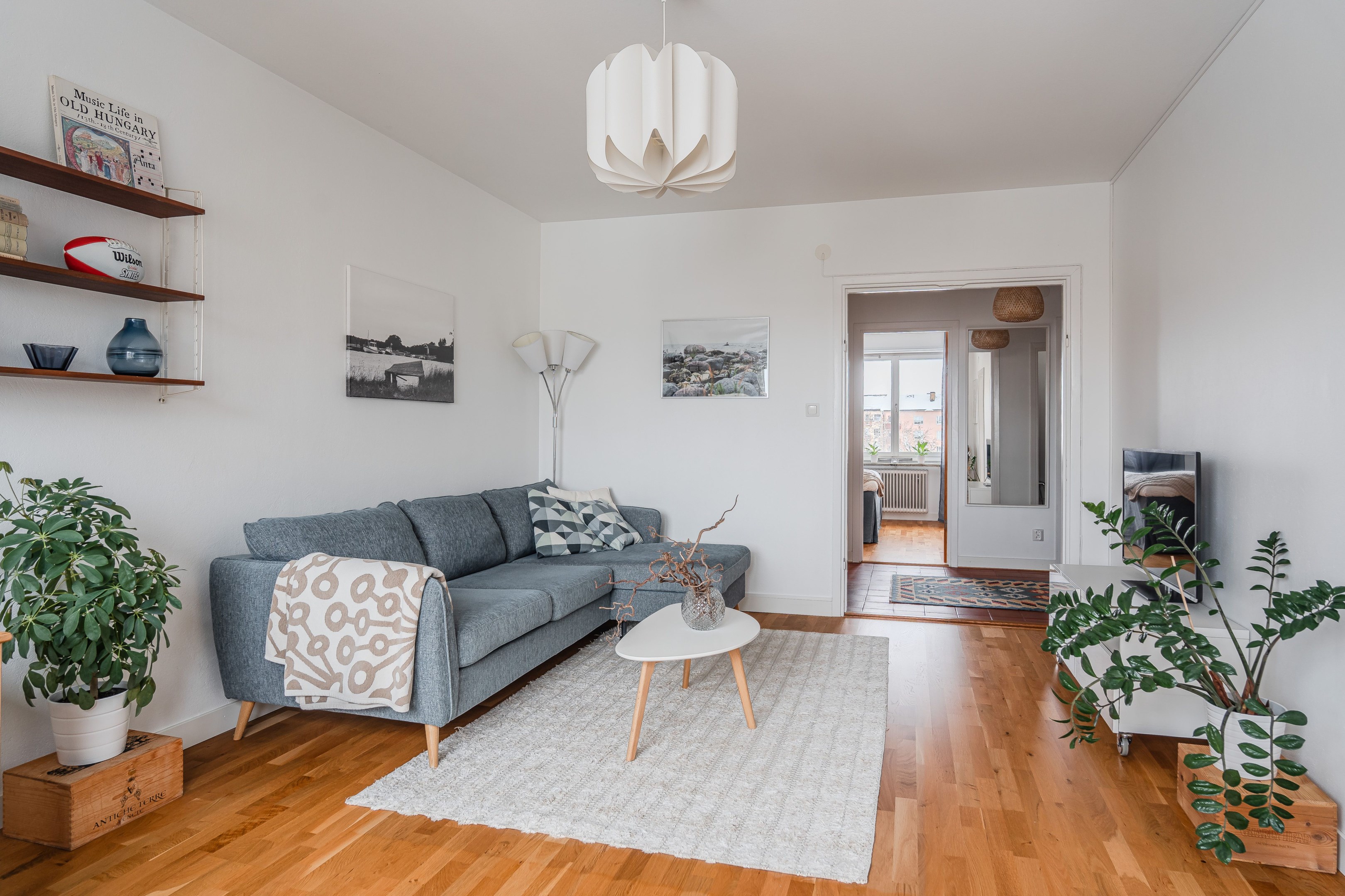 Bostadsbild från Prästgårdsgatan 8B, Kommande i Luthagen, Uppsala