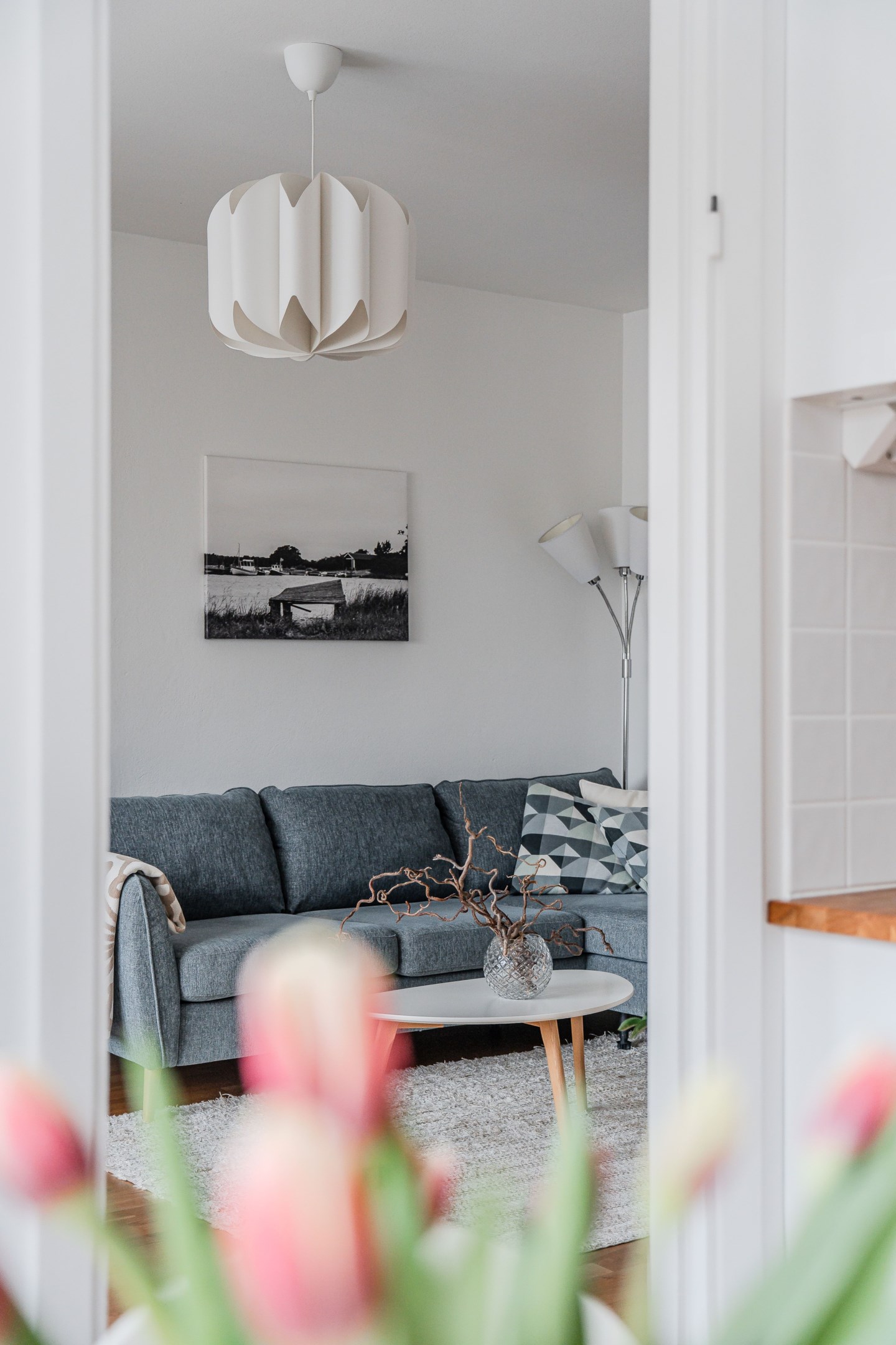 Bostadsbild från Prästgårdsgatan 8B, Kommande i Luthagen, Uppsala