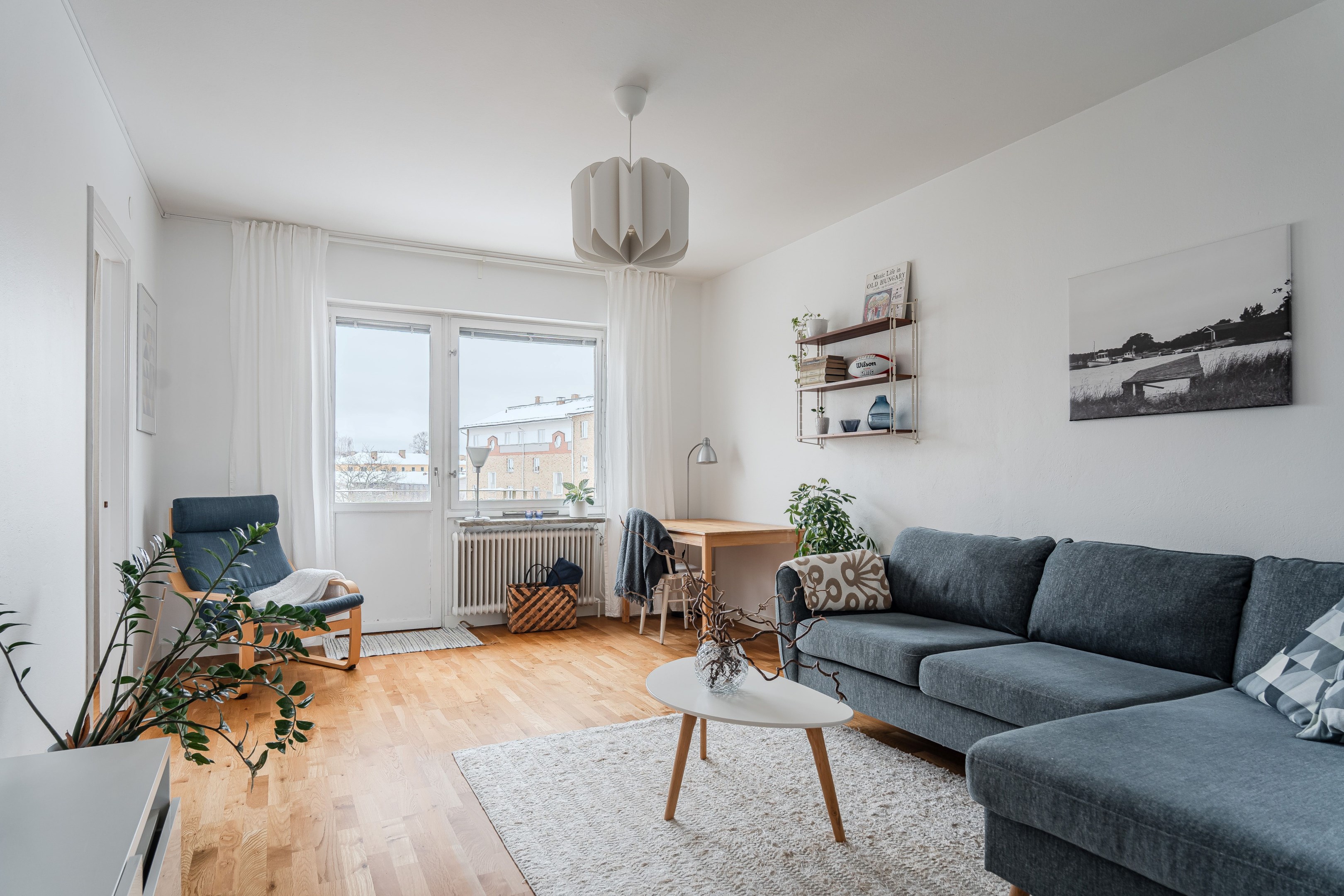 Bostadsbild från Prästgårdsgatan 8B, Kommande i Luthagen, Uppsala
