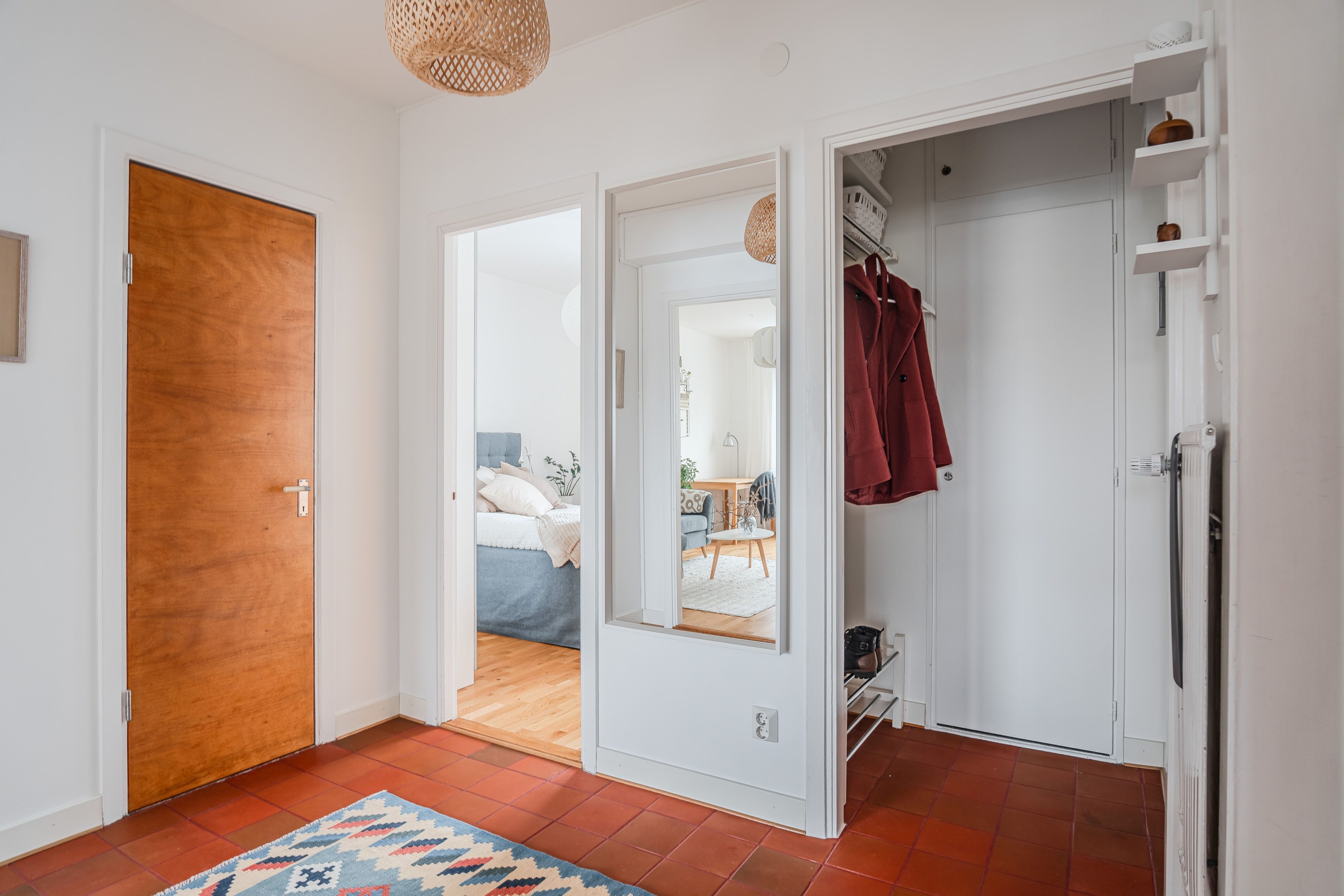 Bostadsbild från Prästgårdsgatan 8B, Kommande i Luthagen, Uppsala