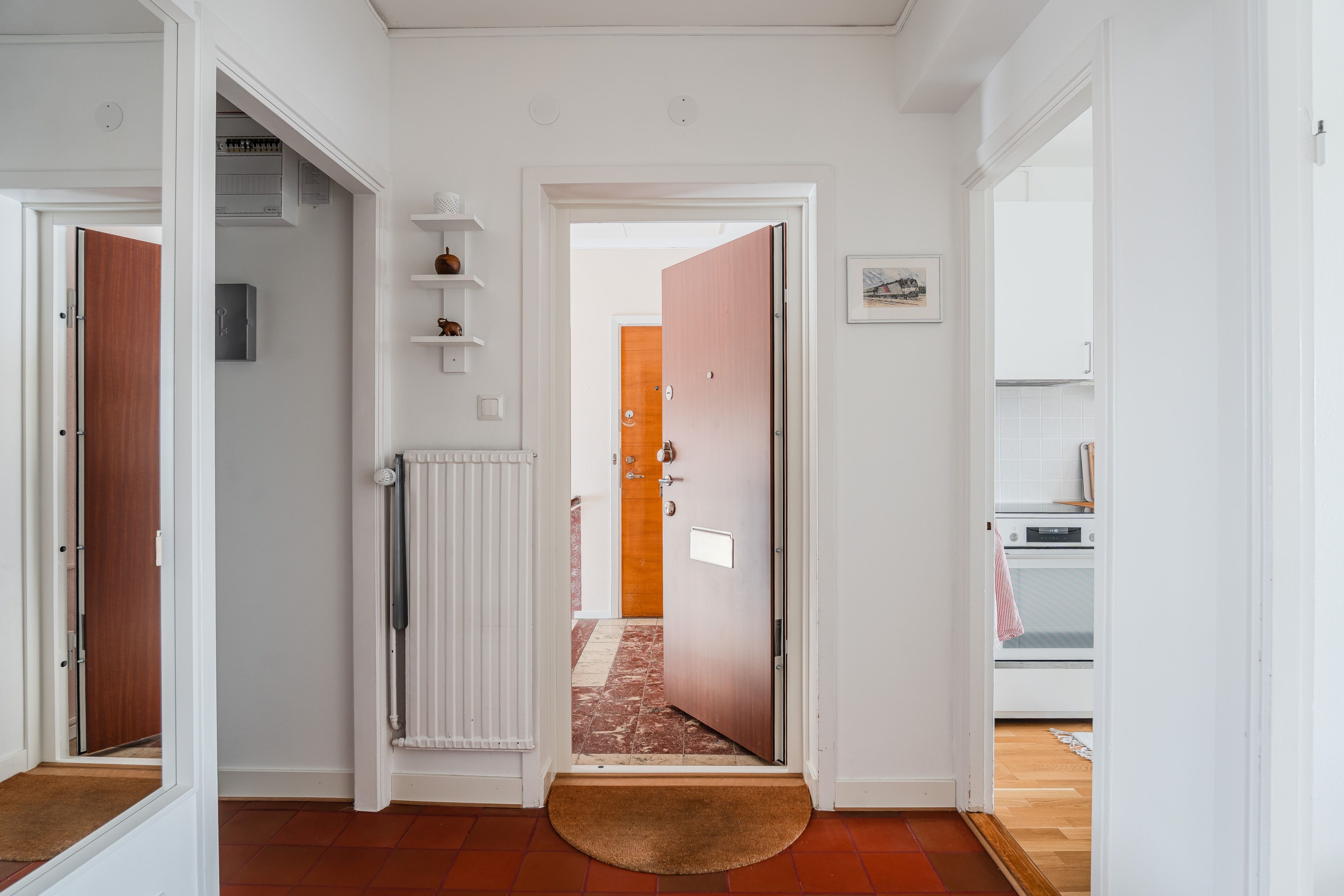 Bostadsbild från Prästgårdsgatan 8B, Kommande i Luthagen, Uppsala