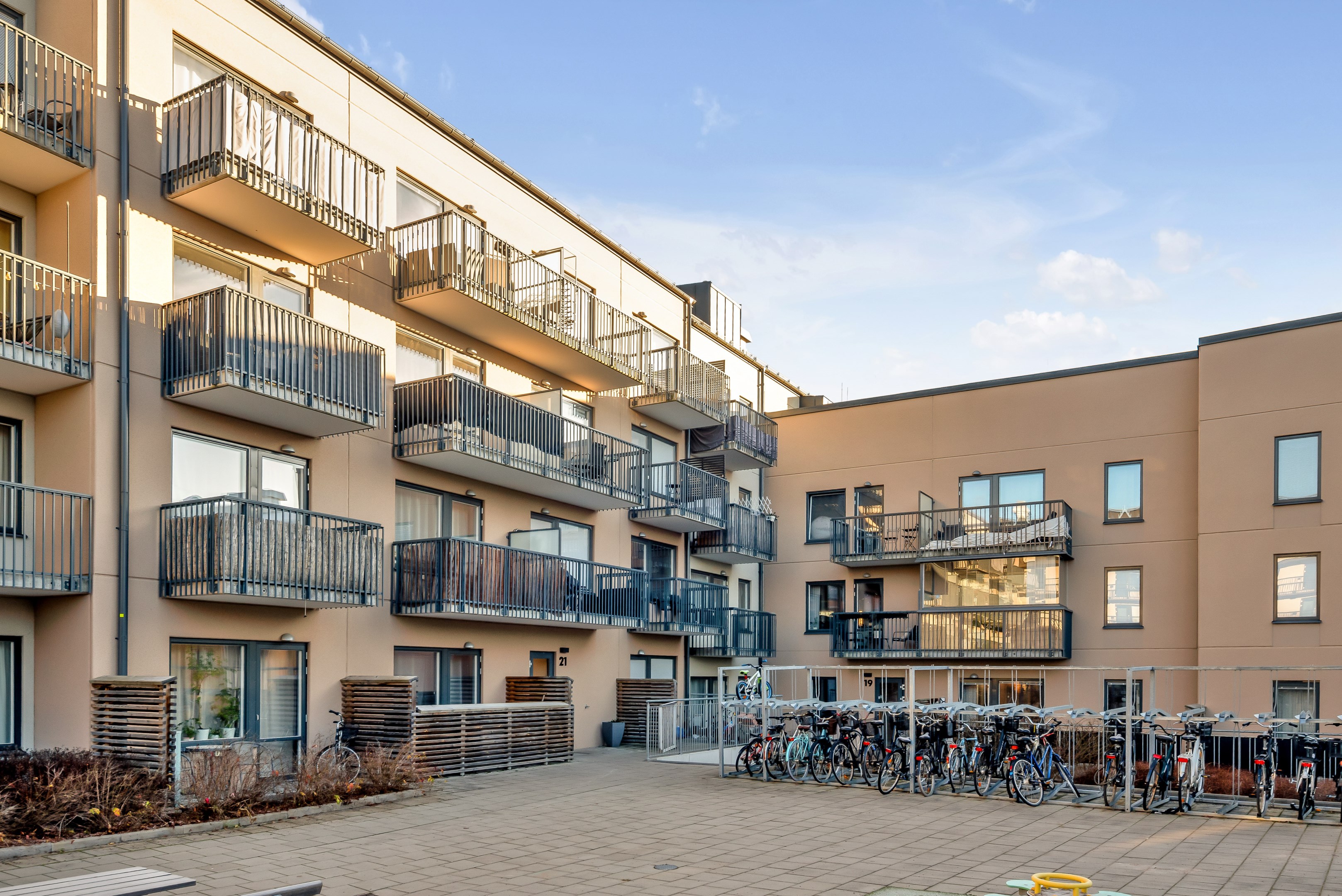 Bostadsbild från Leopoldsgatan 21, Kommande i Nyby, Uppsala