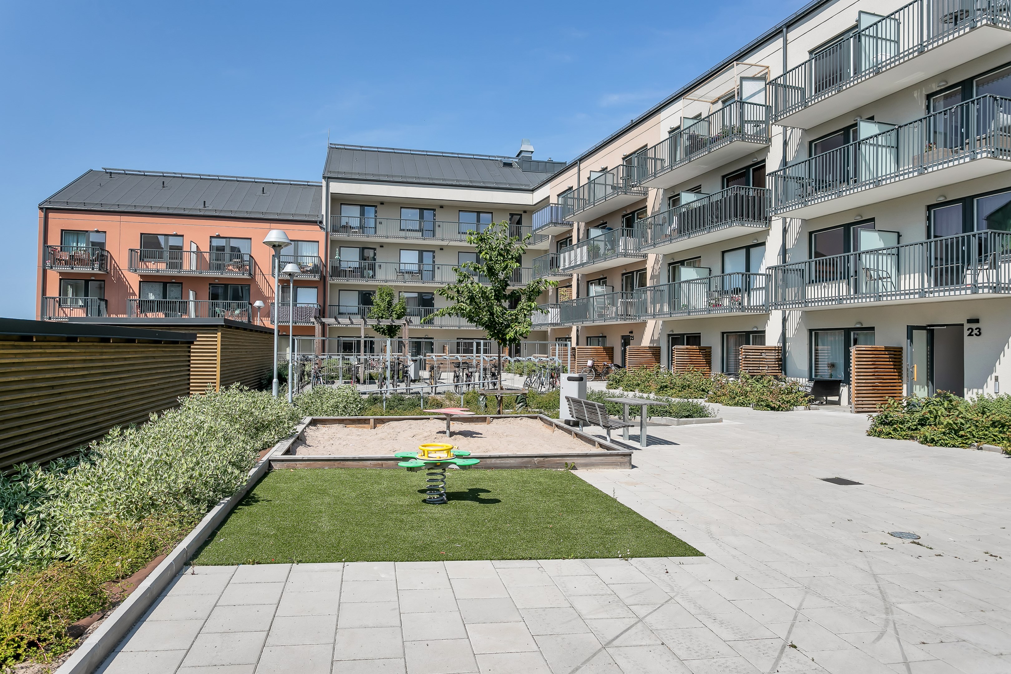 Bostadsbild från Leopoldsgatan 21, Kommande i Nyby, Uppsala