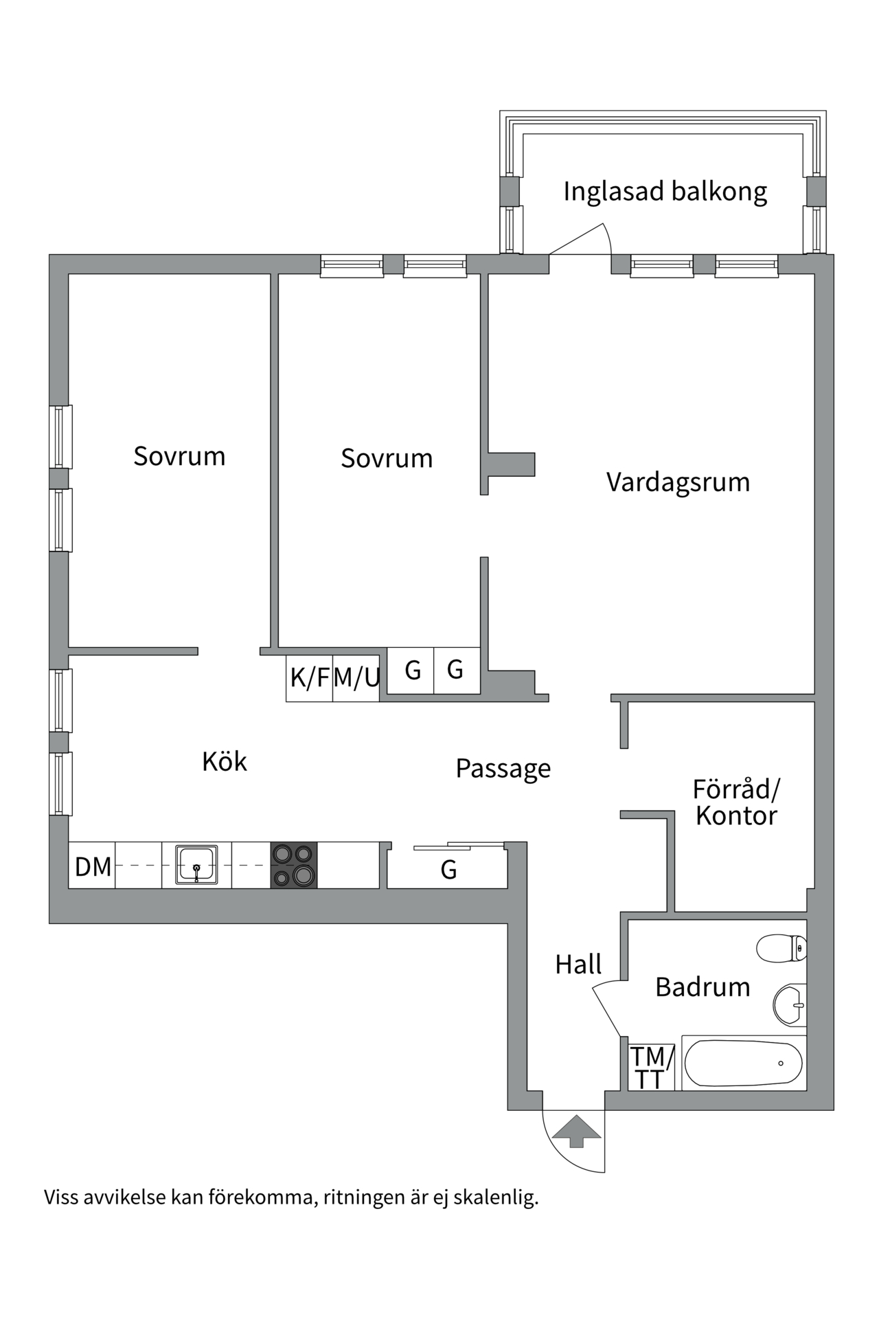 Bostadsbild från Ormingeringen 76, Kommande i Västra Orminge, Nacka