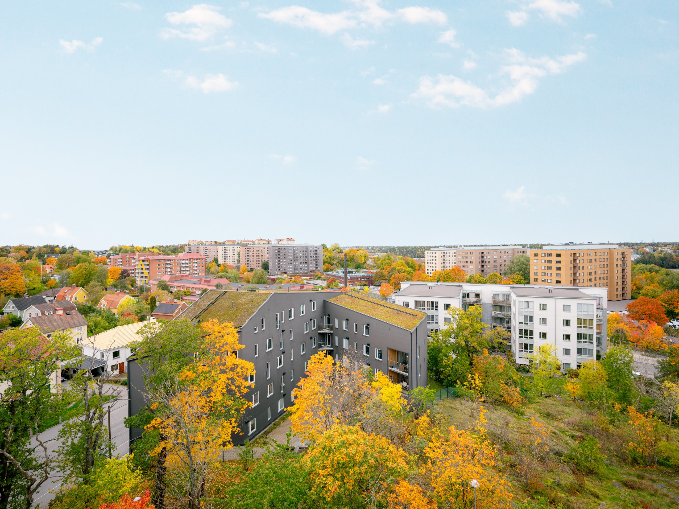 Bostadsbild från Stjernströms väg 3, Kommande i Örnsberg/Axelsberg, Stockholm